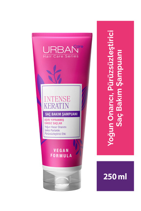Intense Keratin Aşırı Yıpranmış Saçlara Özel Saç Bakım Şampuanı-250 Ml-vegan Image 0
