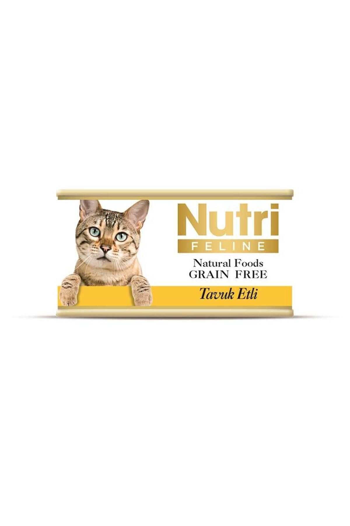 Nutri Feline Tahılsız TavukEtli Kedi Konserve...