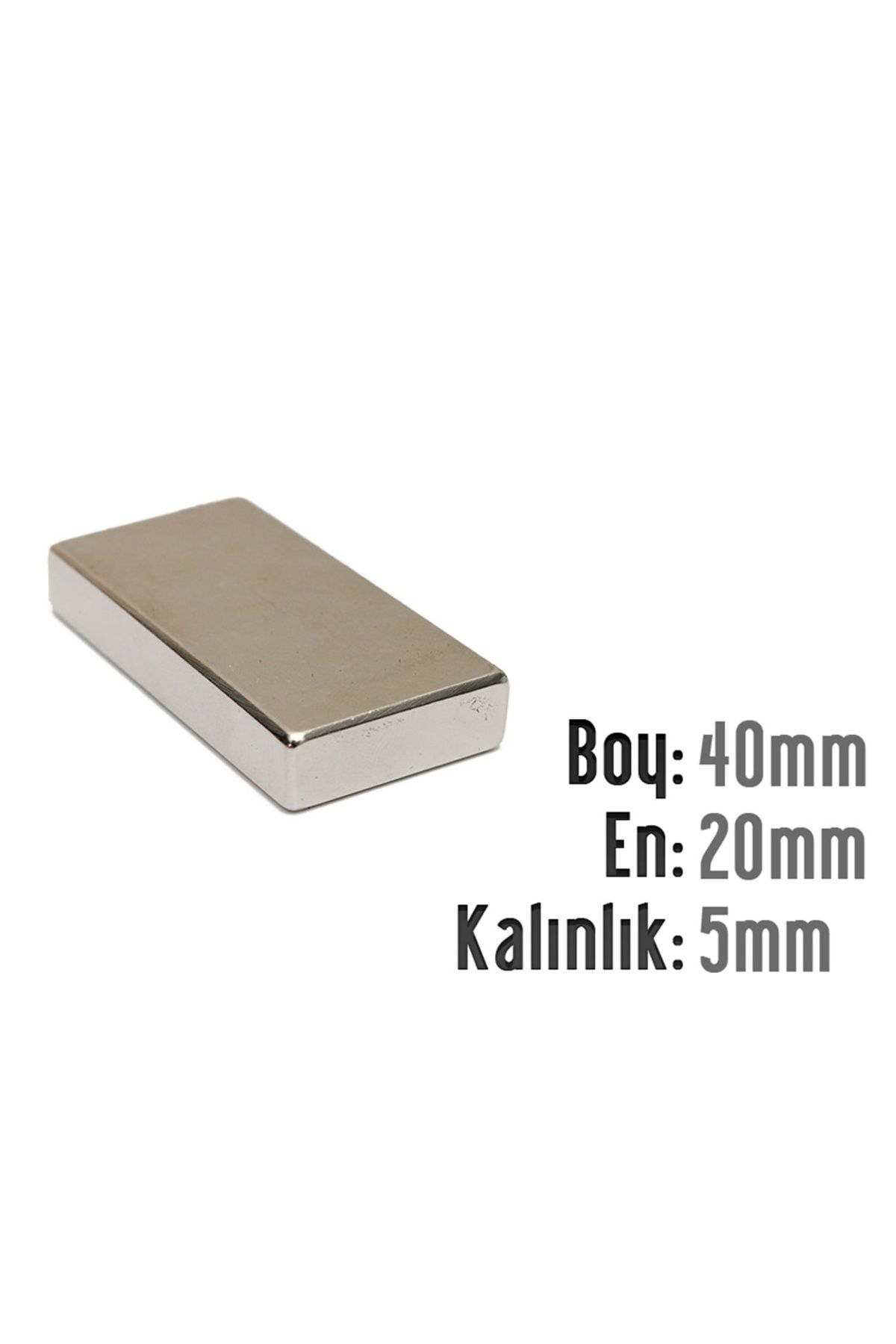 labshop41 Neodyum MıknatısKöşeli  40x10-15-20...