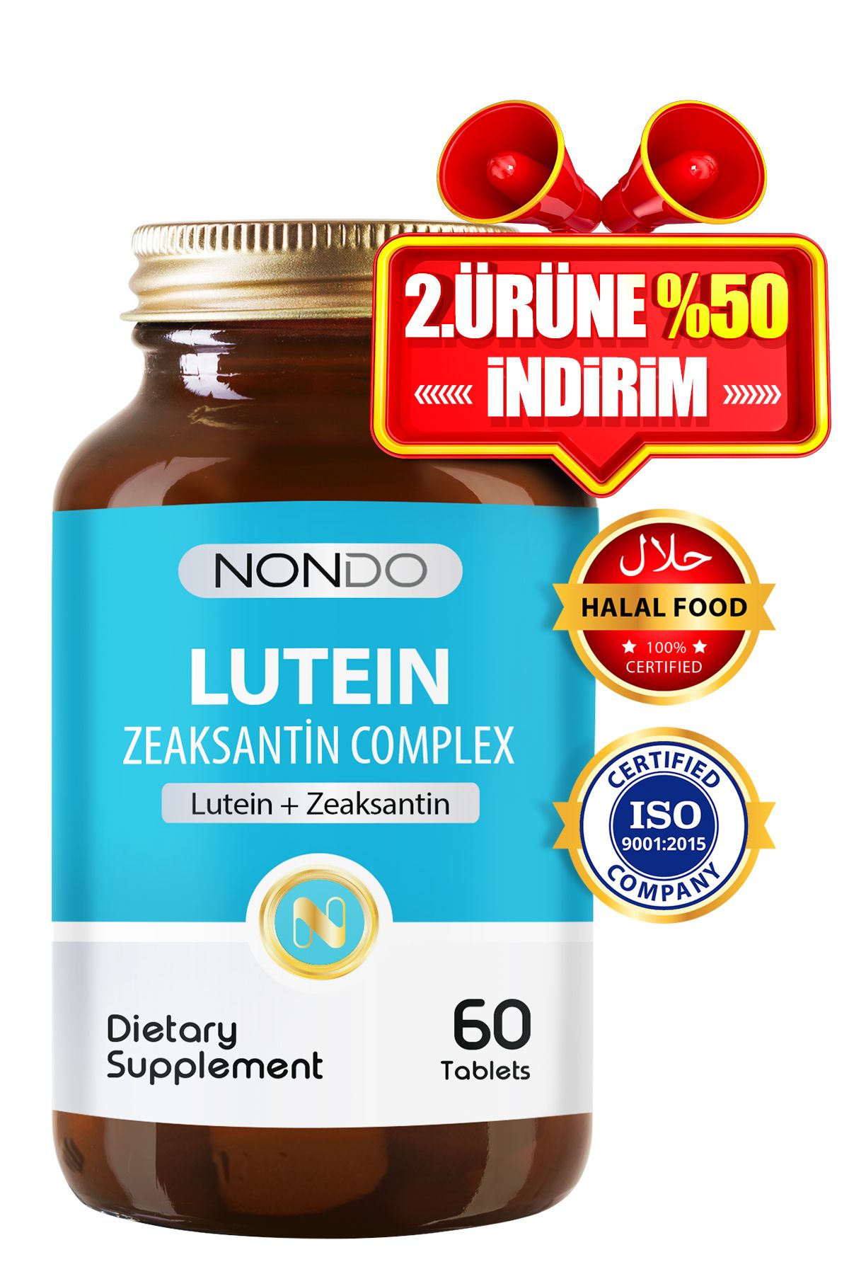 Nondo Lutein ZeaksantinComplex 60 Tablet ( As...