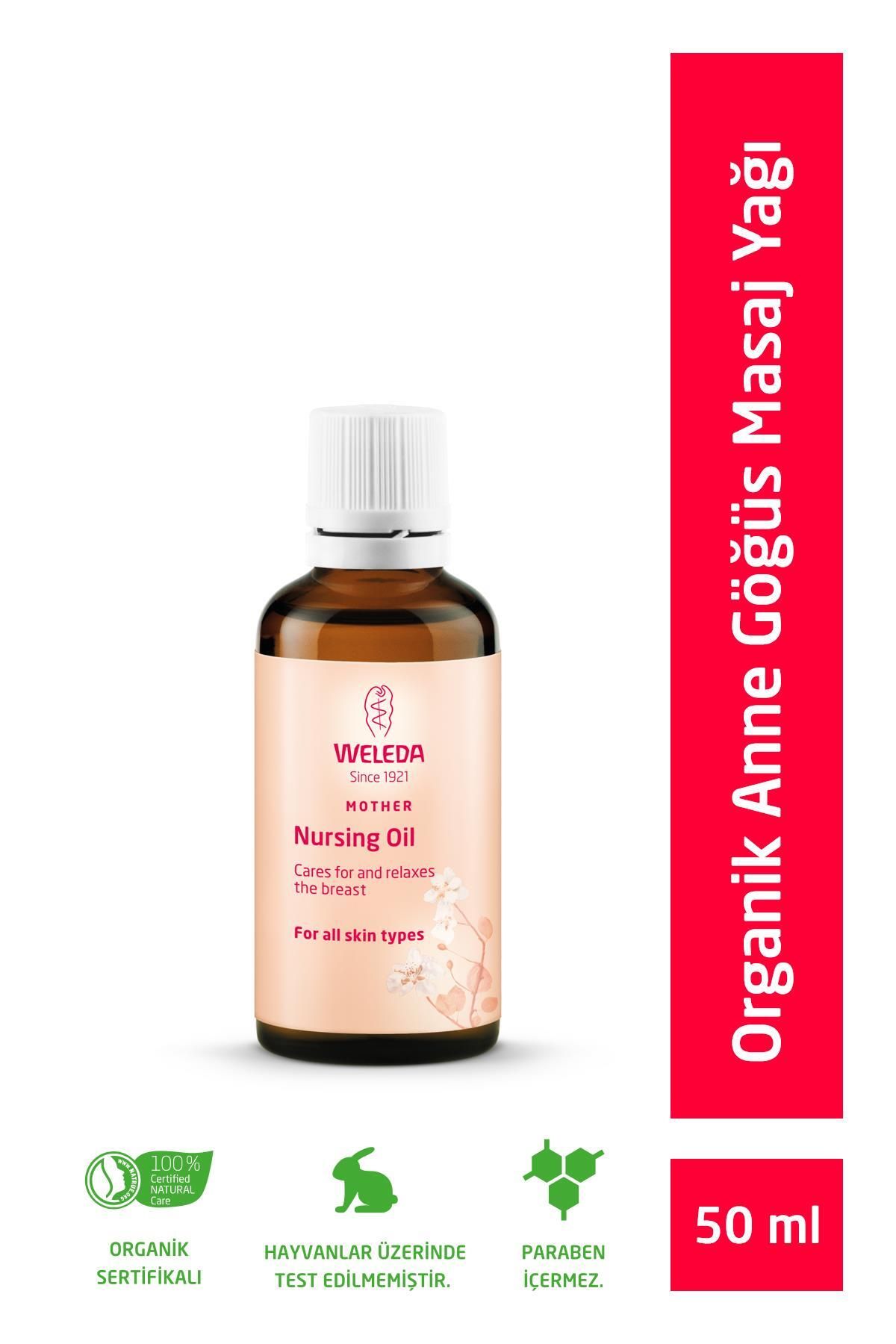 Weleda Organik Göğüs MasajYağı 50ml