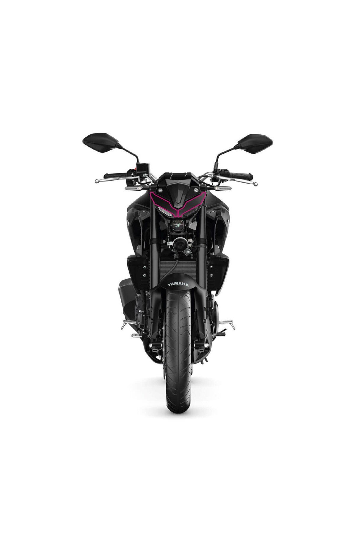 Yamaha MT-25 2020-2024 Ön Kafa Orta Karbon Sticker Etiket Modeli