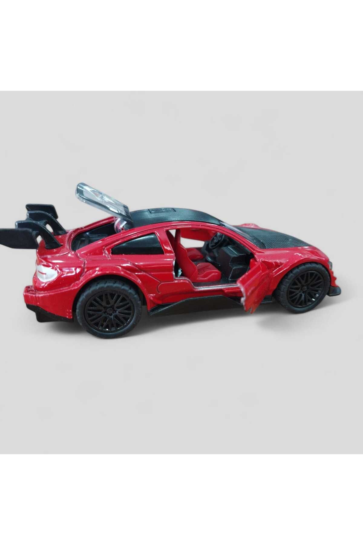 Diecast metal oyuncak araba bmv m sport 10 cm çek bırak metal araba