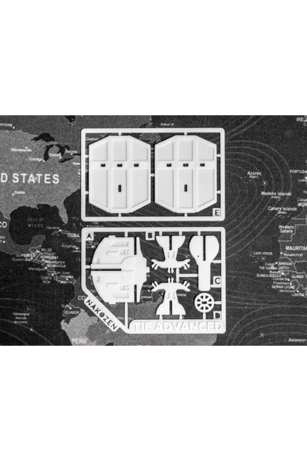 TIE Advanced Kit Card Maket