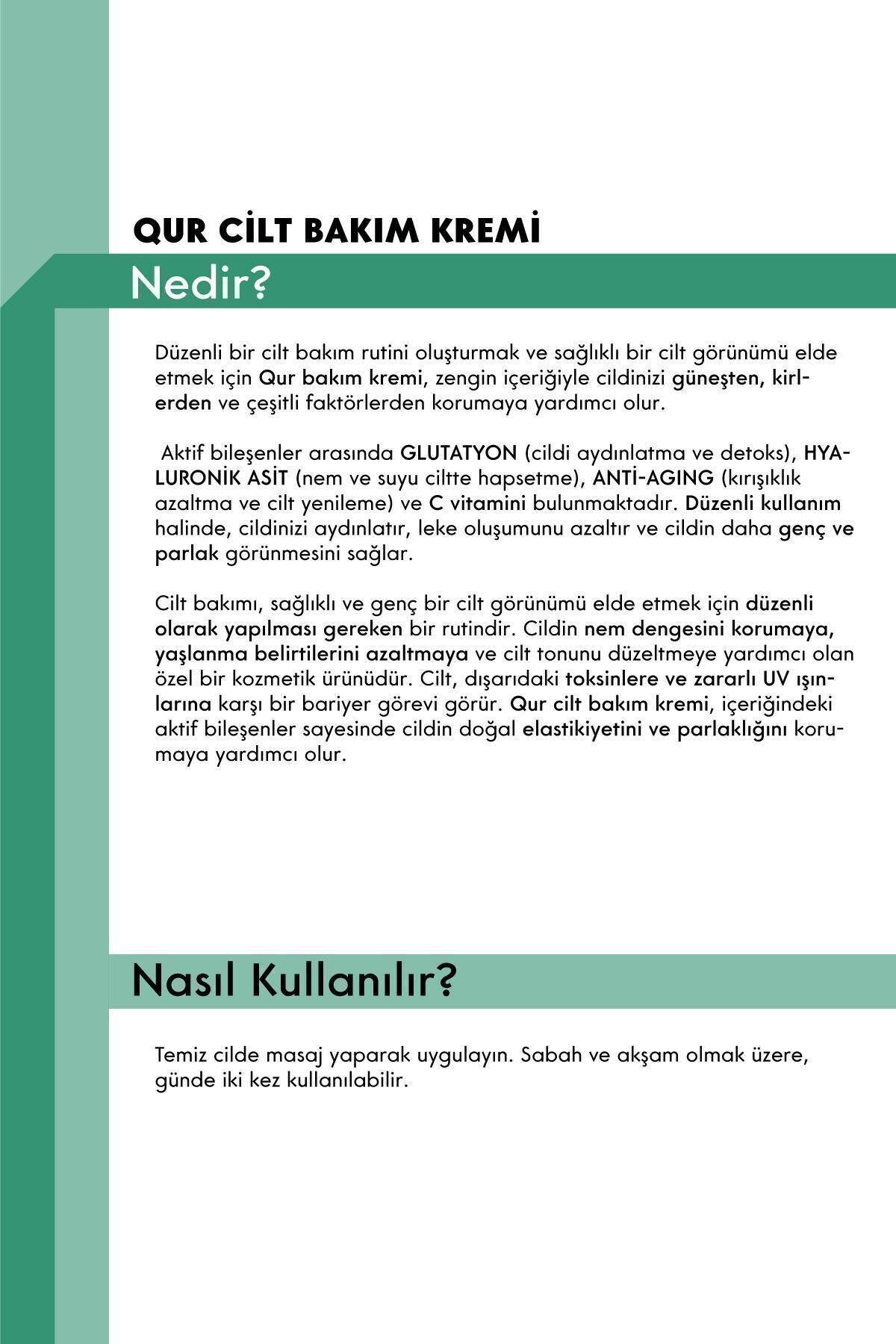 Detoks Etkili Cilt Yenileyici Aydınlatıcı Leke Karşıtı C Vitaminli Cilt Bakım Kremi