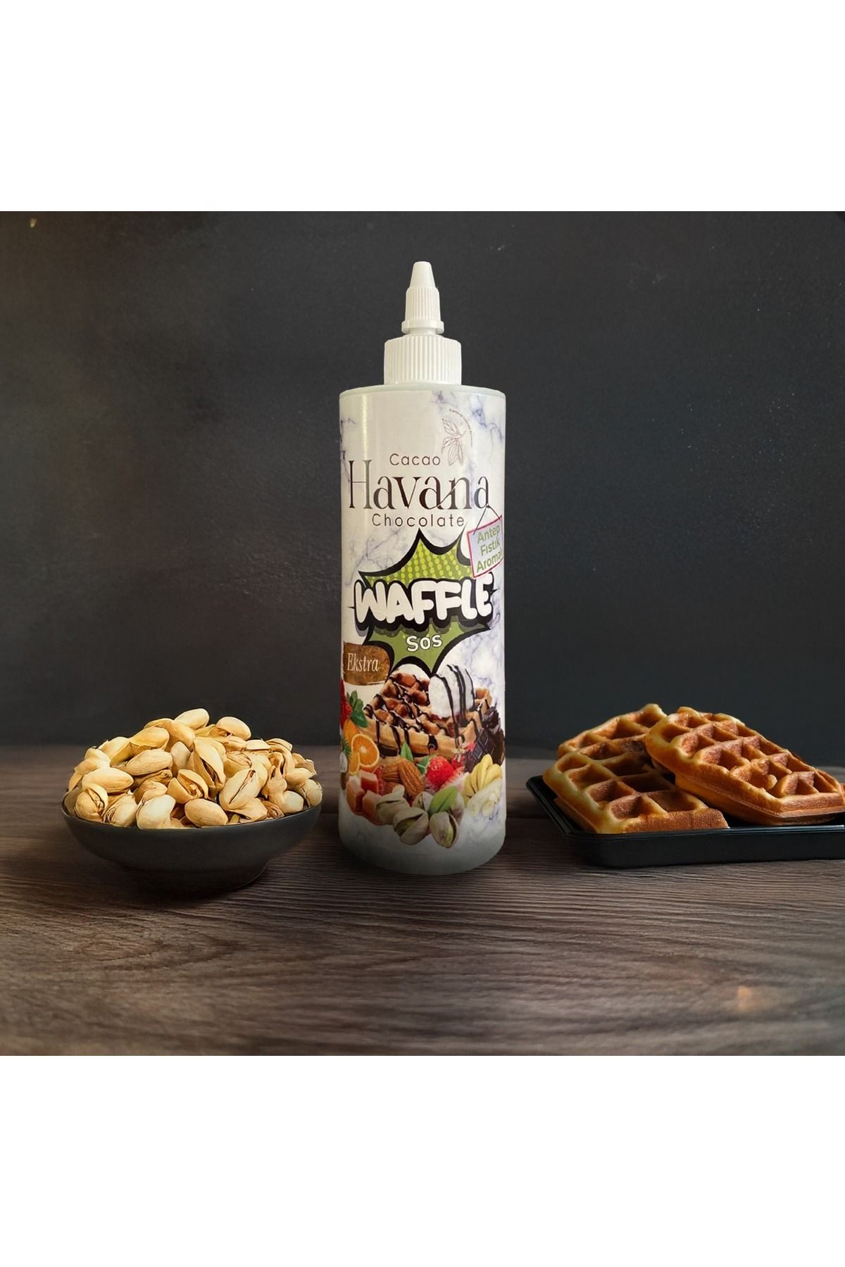 Cacao havana Antep FıstığıAromalı Waffle Sos...