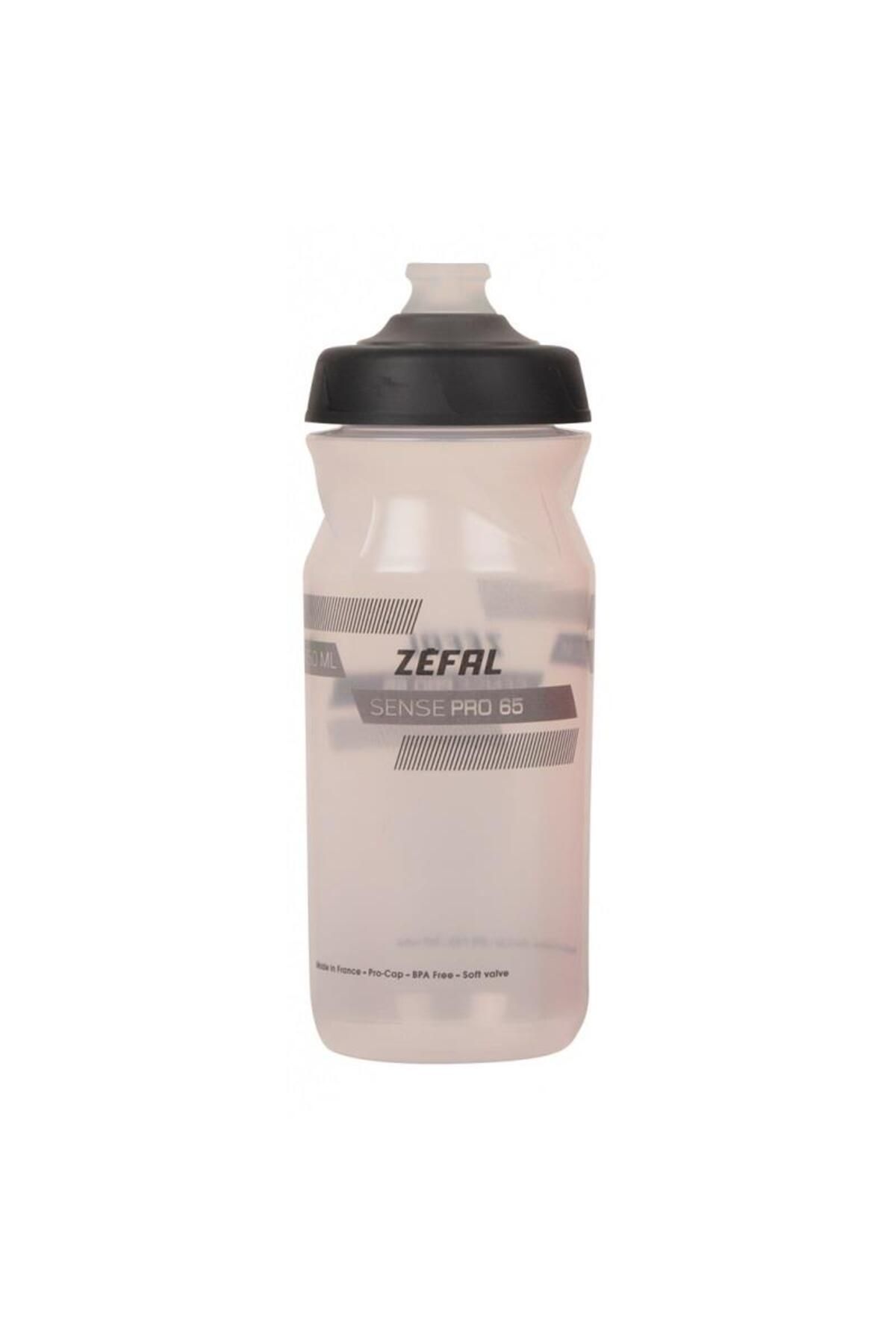 Zefal Plastik Matara - Suluk Sense Pro 650 ML Bisiklet Matarası Şeffaf