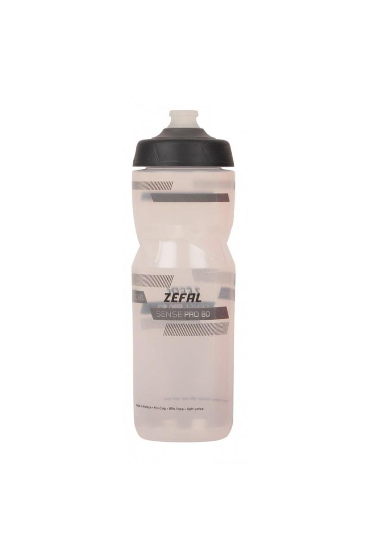 Zefal Plastik Matara - Suluk Sense Pro 800 Ml Bisiklet Matarası Şeffaf