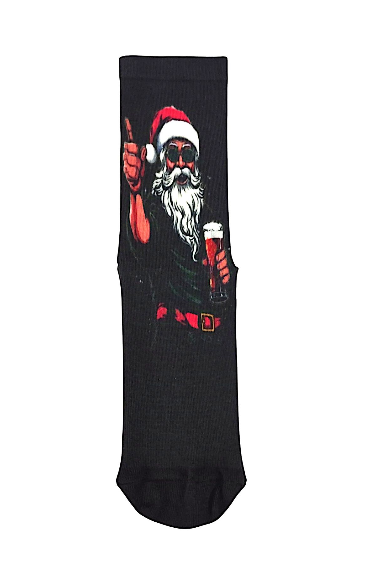 Alkolik Noel Baba Yılbaşı Çorabı - Unisex