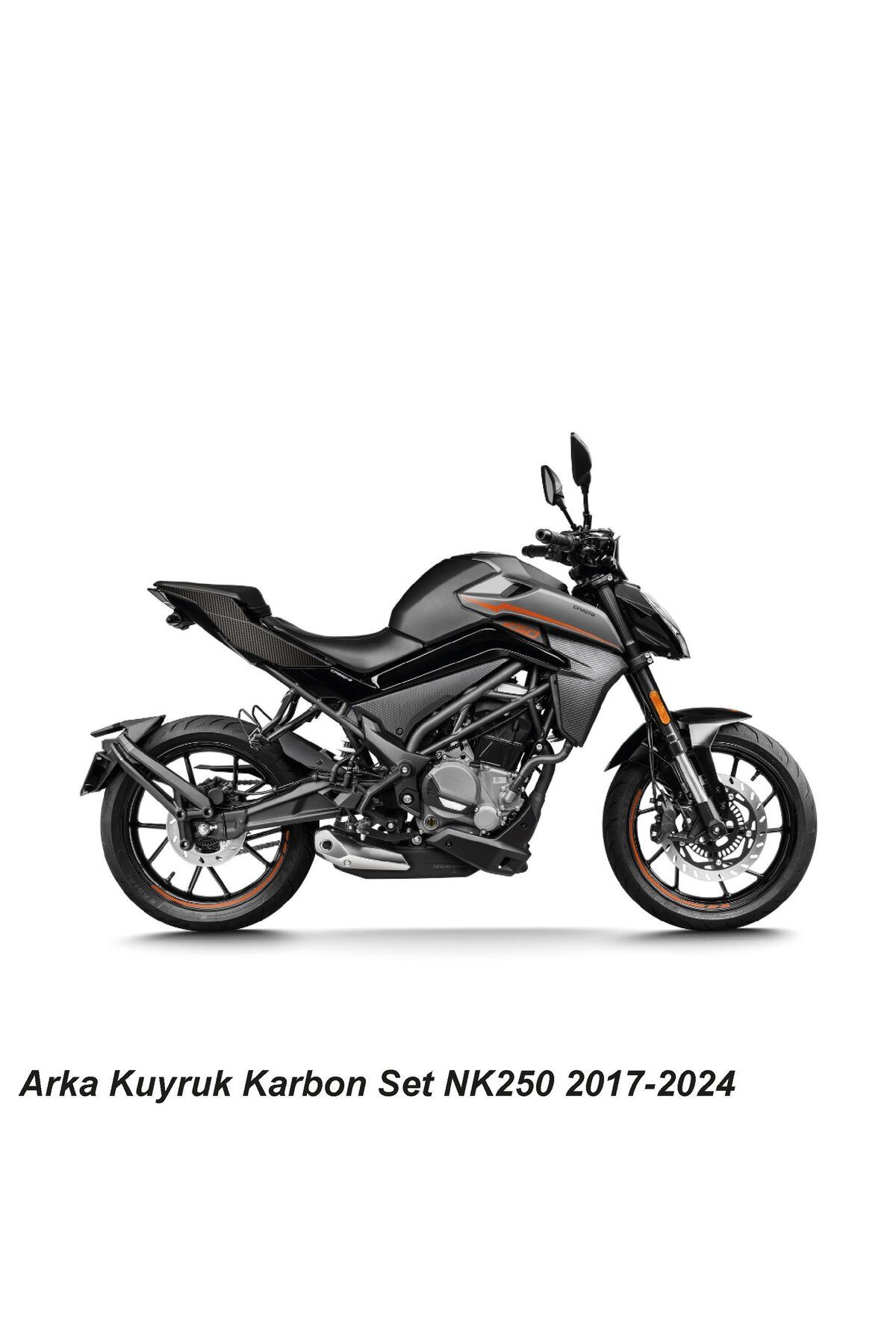 Motiker CFMOTO NK2502017-2024 ARKA KUYRUK KAR...