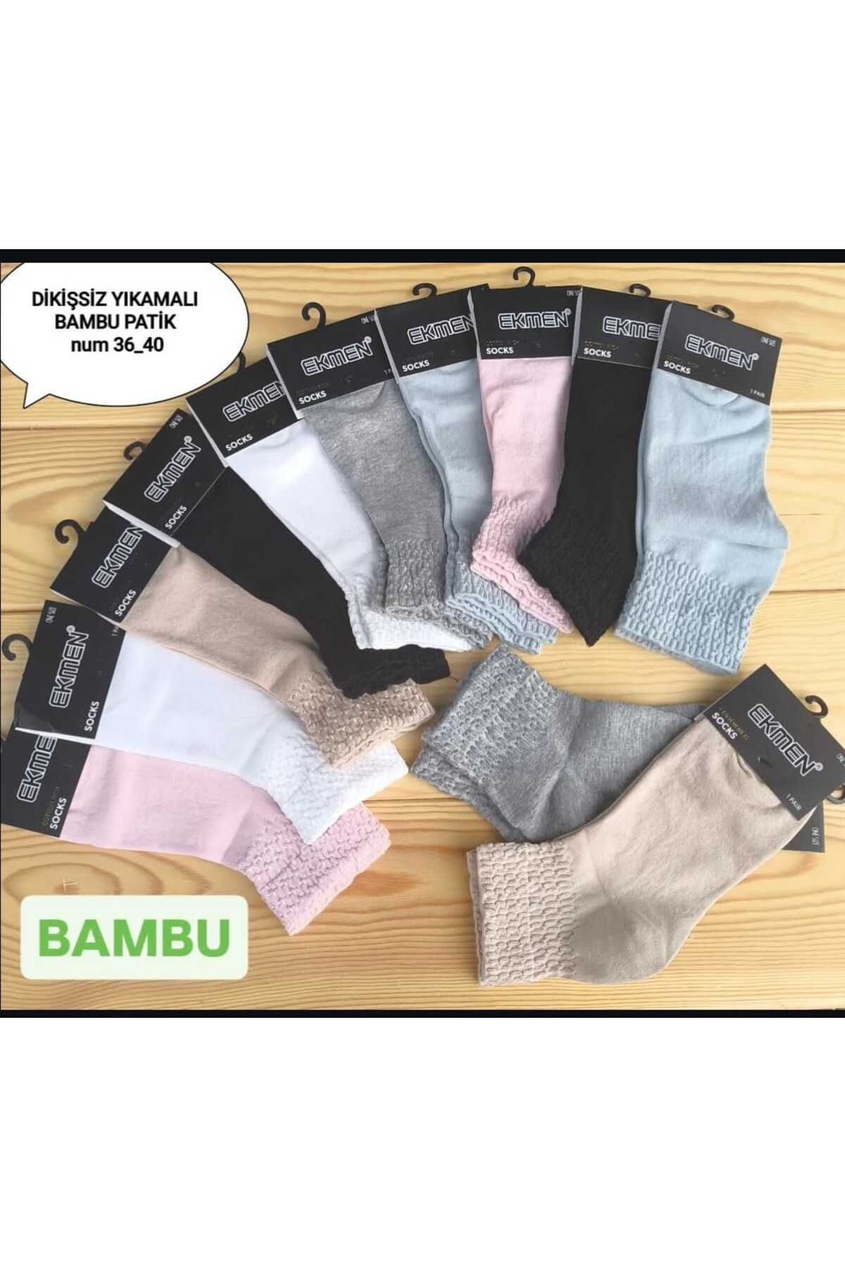 Home DİKİŞSİZ BAMBU ÇORAP36-40 3 ' LÜ