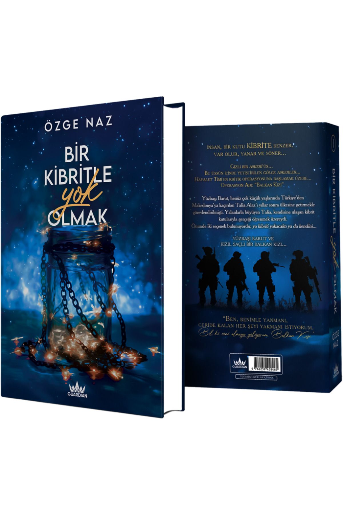 Guardian Kitap Bir KibritleYok Olmak 1 (CİLTL...