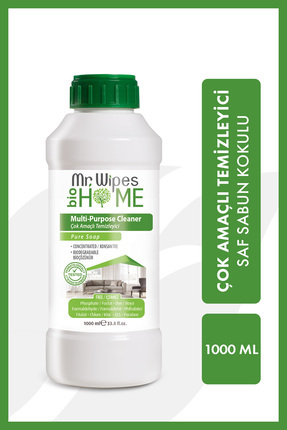 Mr. Wipes Konsantre Çok Amaçlı Temizleyici Saf Sabun Kokulu 1000 ml Image 0