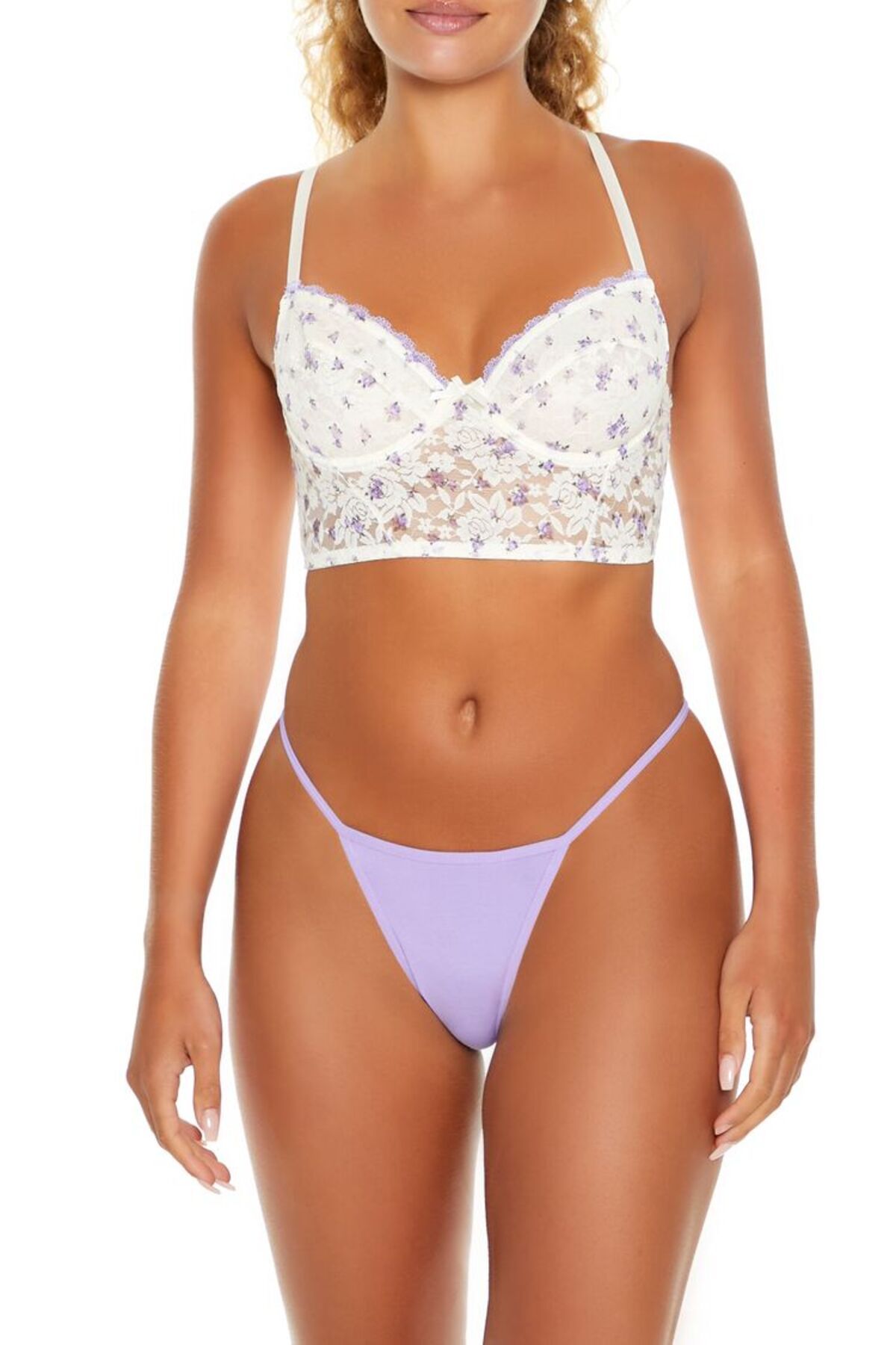 Çiçek Desenli Bralet