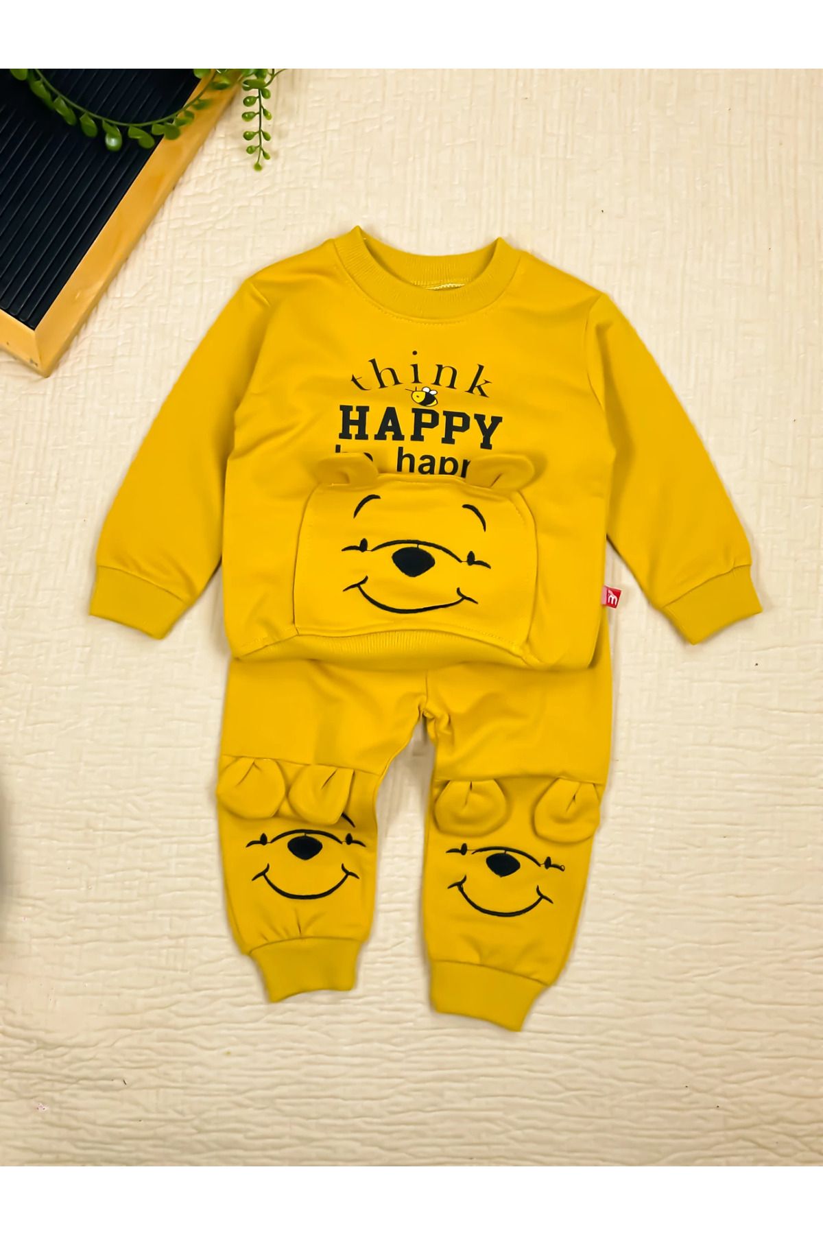 Babyçapa Bebek Takım HappyBaskılı 9-24 Ay Ara...