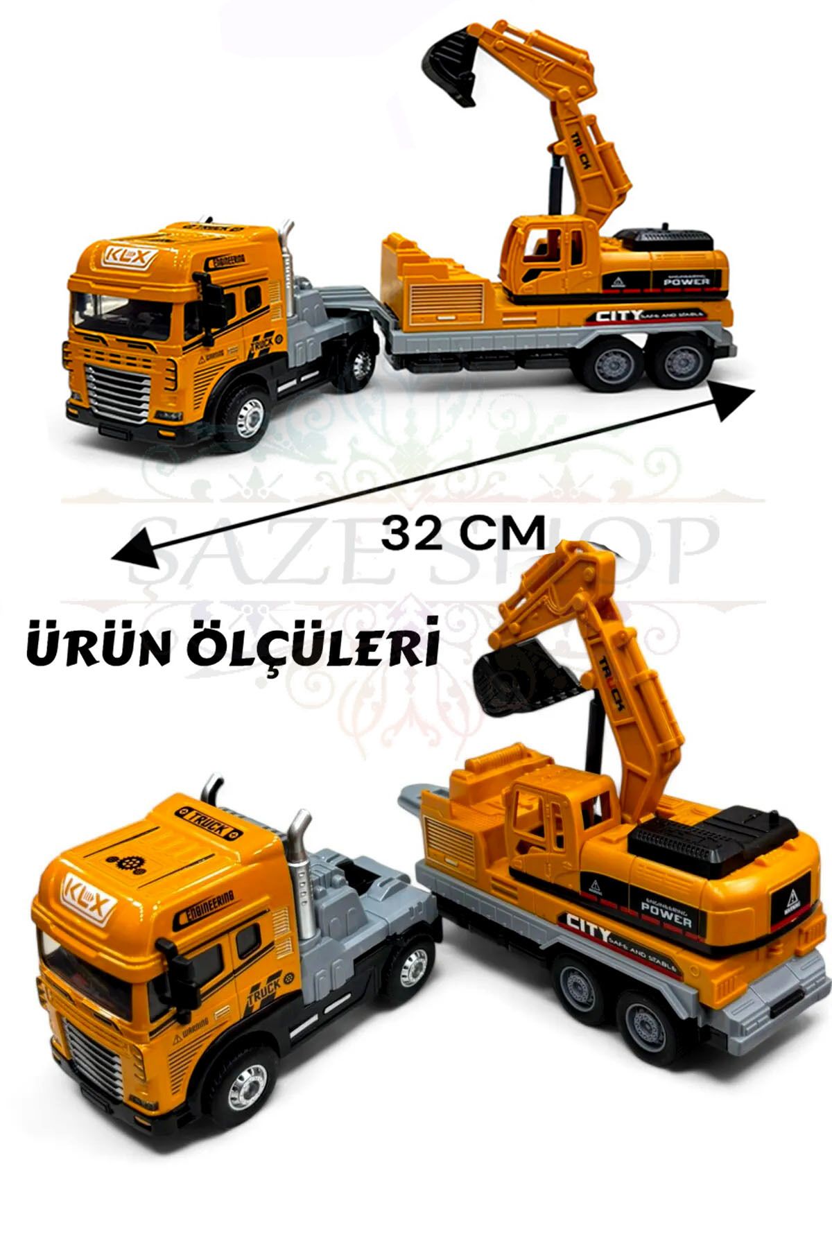 SAZE KLX800-248  SürtmeliIşıklı Müzikli 1:24...