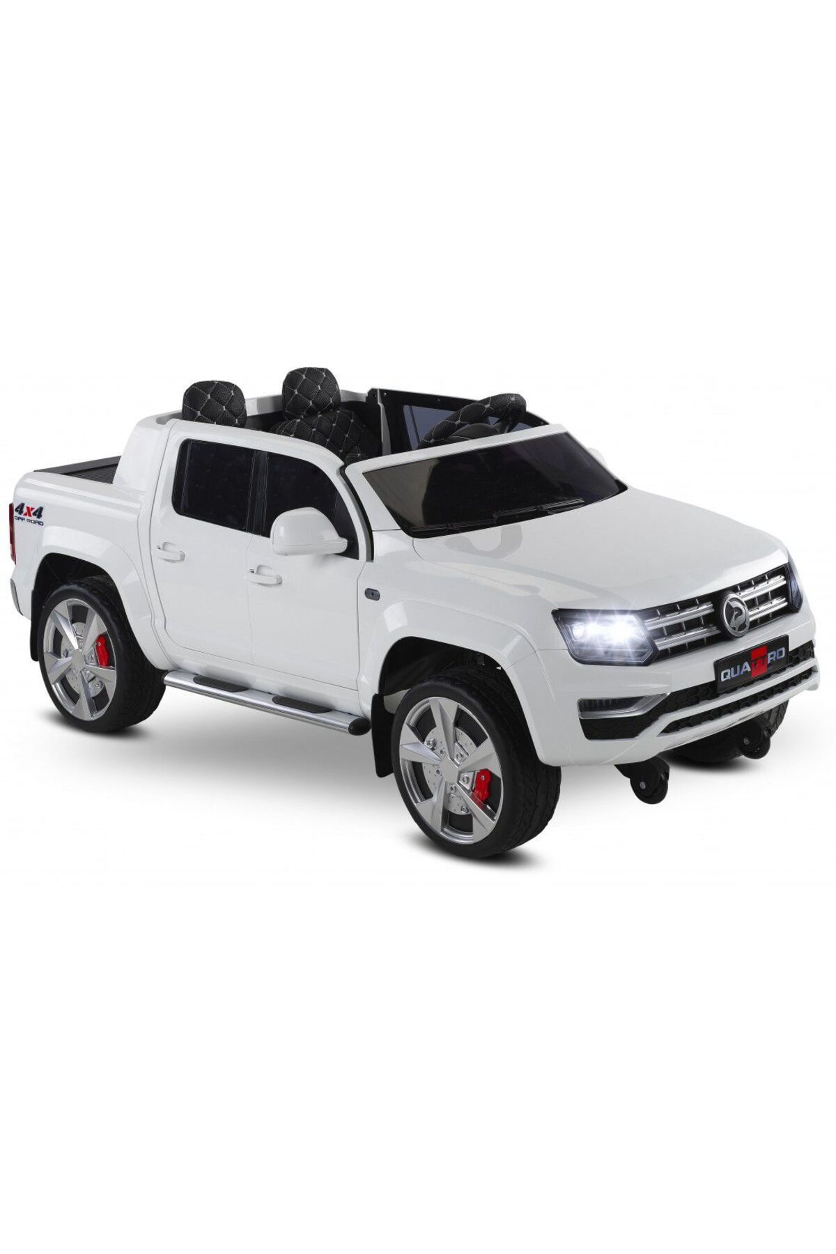 4X4 ÇİFT MOTOR ÇİFT KİŞİLİK UZAKTAN KUMANDALI AMAROK AKÜLÜ ARABA