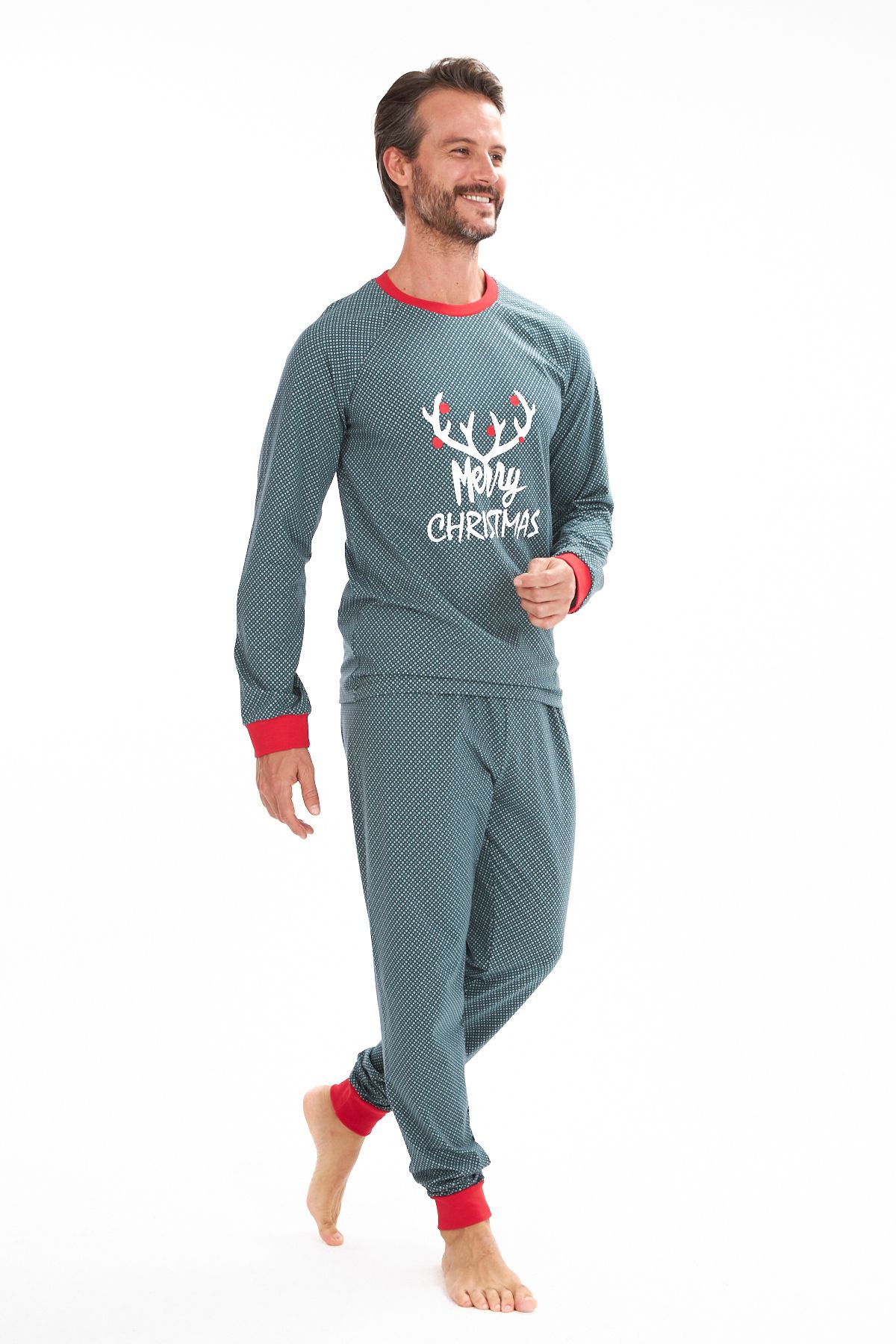 Merry Christmas Deer Aile Pijama Takımı Ayrı Ayrı Satılır Fiyatları Farklıdır