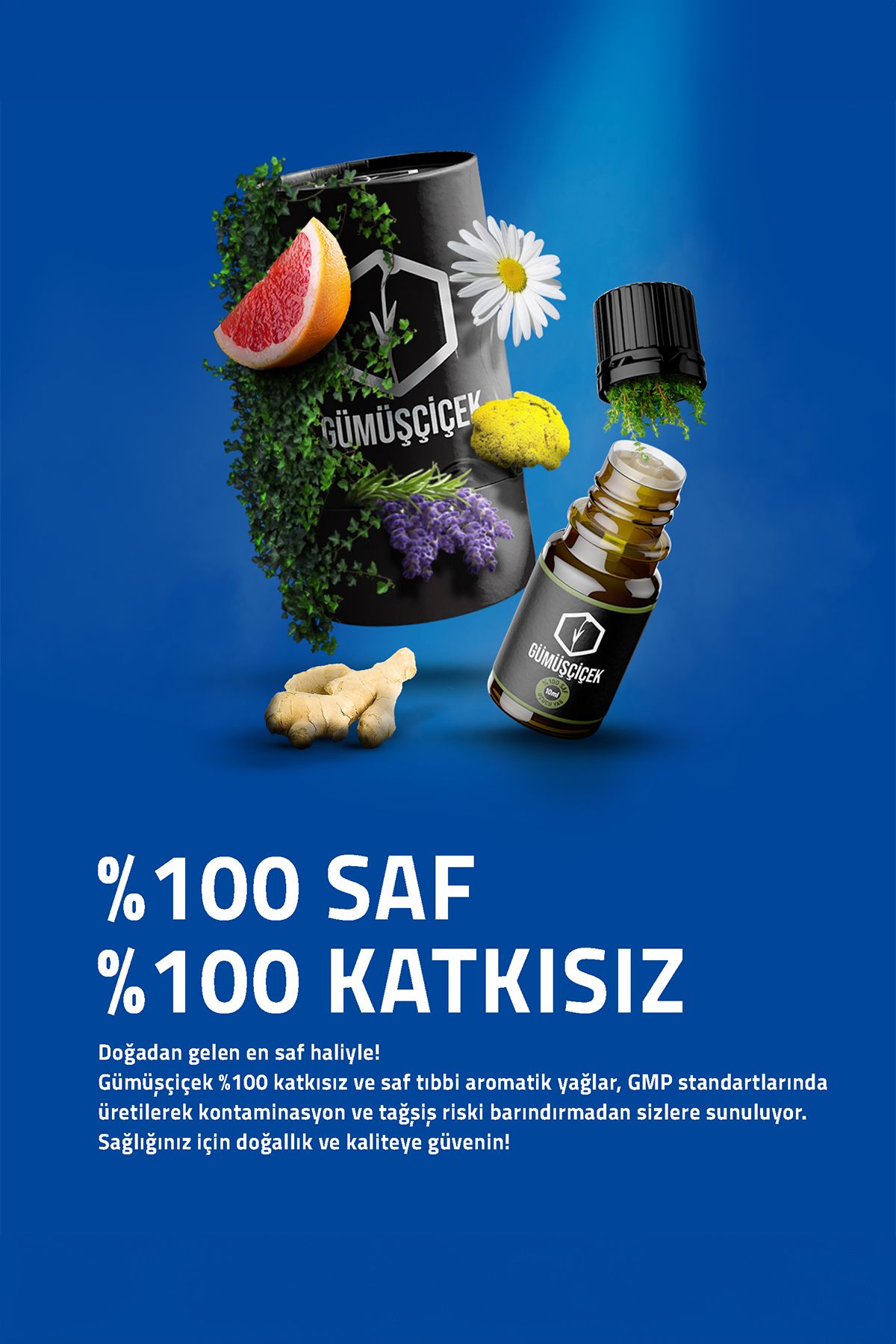 Lavanta Uçucu Yağı 10 Ml - %100 Saf Ve Katkısız - Ingiliz Lavantası