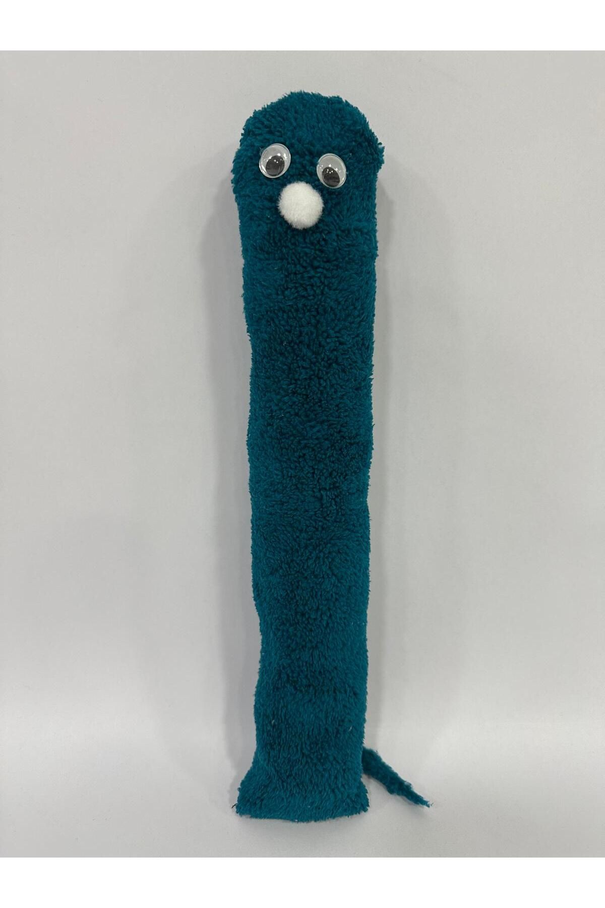 Kedi Oyuncağı Sarılma Yastığı Uyku Oyuncağı Stres Atıcı 35 Cm Peluş Yumuşacık