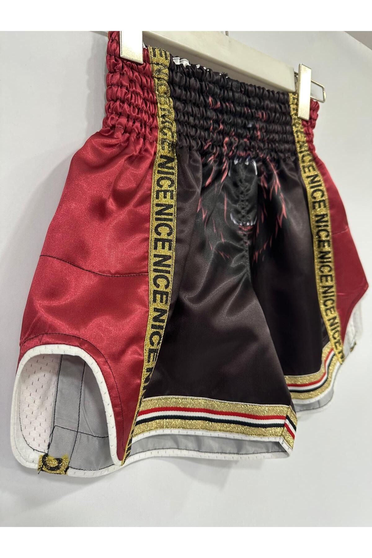 Kick Boks Muay Thai Mma Şortu Dijital Baskı Müsabaka Antrenman Şortu