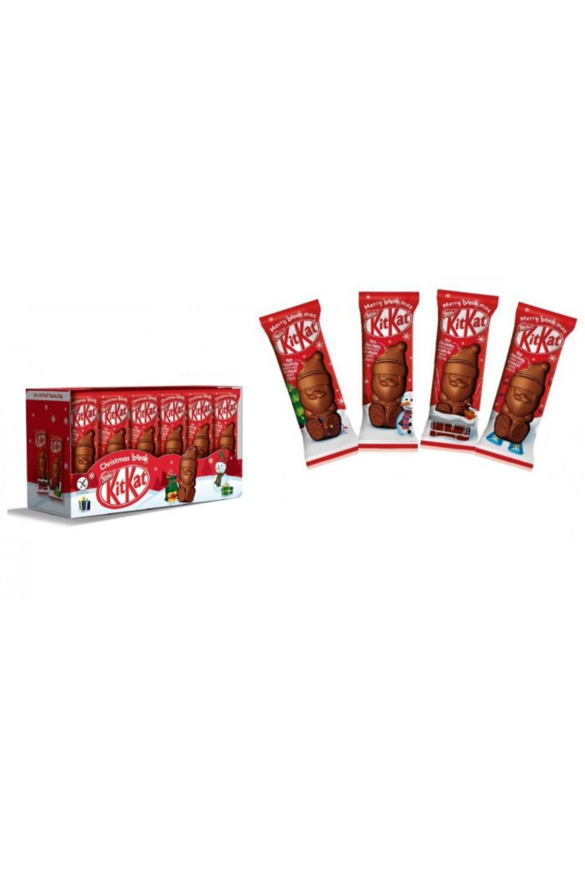 Kit Kat Noel Break Santa Çikolata Gofret 9 x 29g