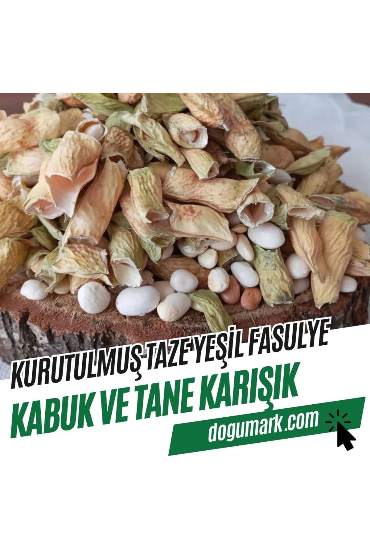 DoğuMark 500g Kurutulmuş TazeYeşil Fasulye -...