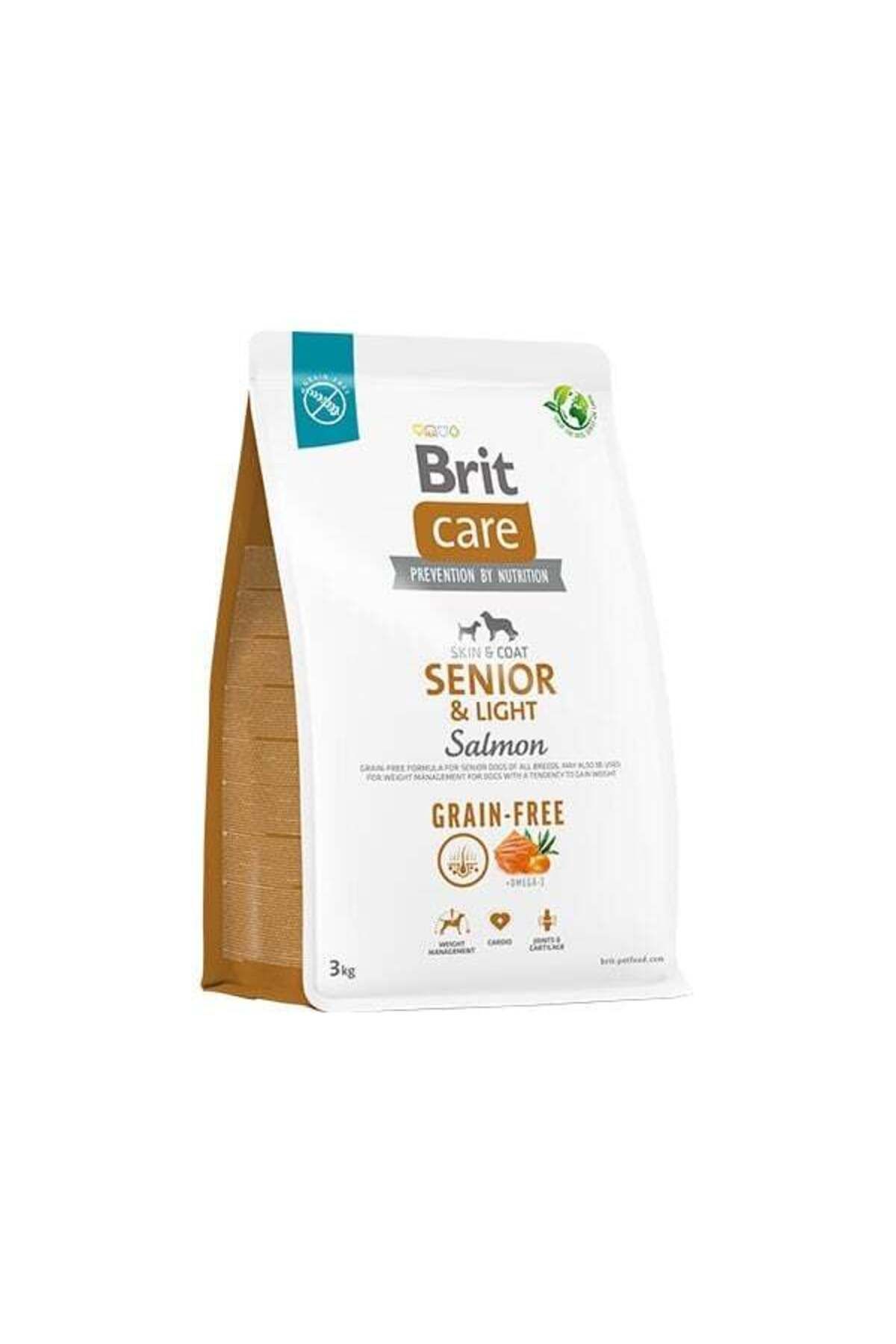 Brit Care Senior LightTahılsız Somonlu Yaşlı...