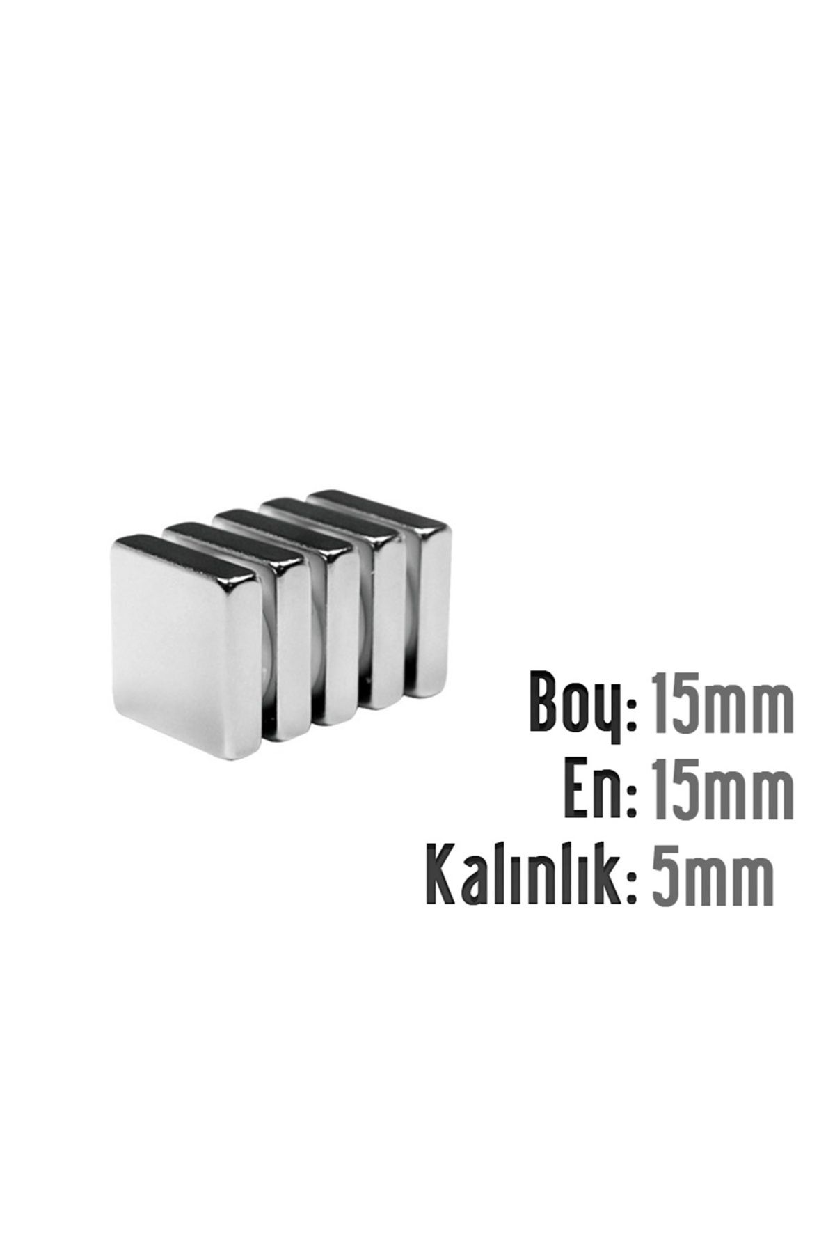 labshop41 Neodyum MıknatısKöşeli  15x10-15mm...