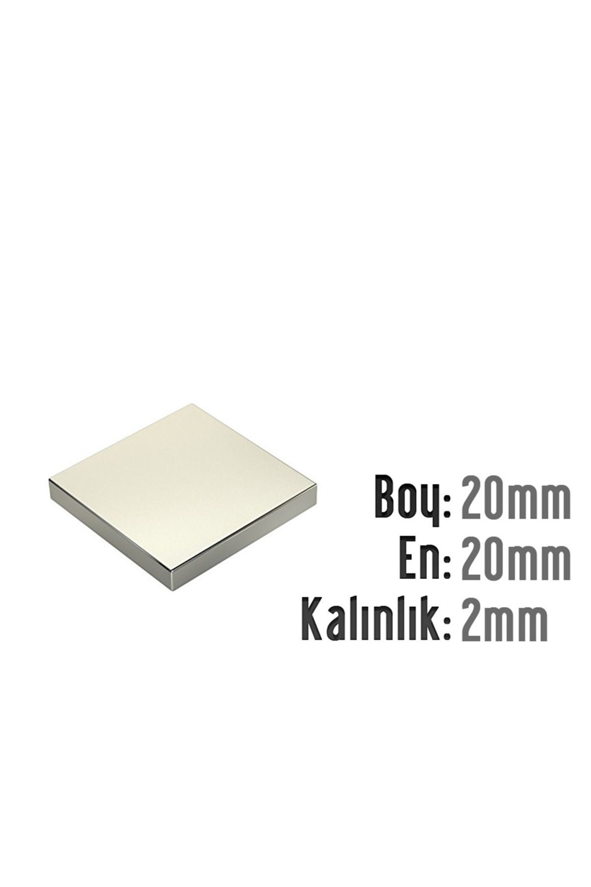 labshop41 Neodyum MıknatısKöşeli  20x6-8-10-1...