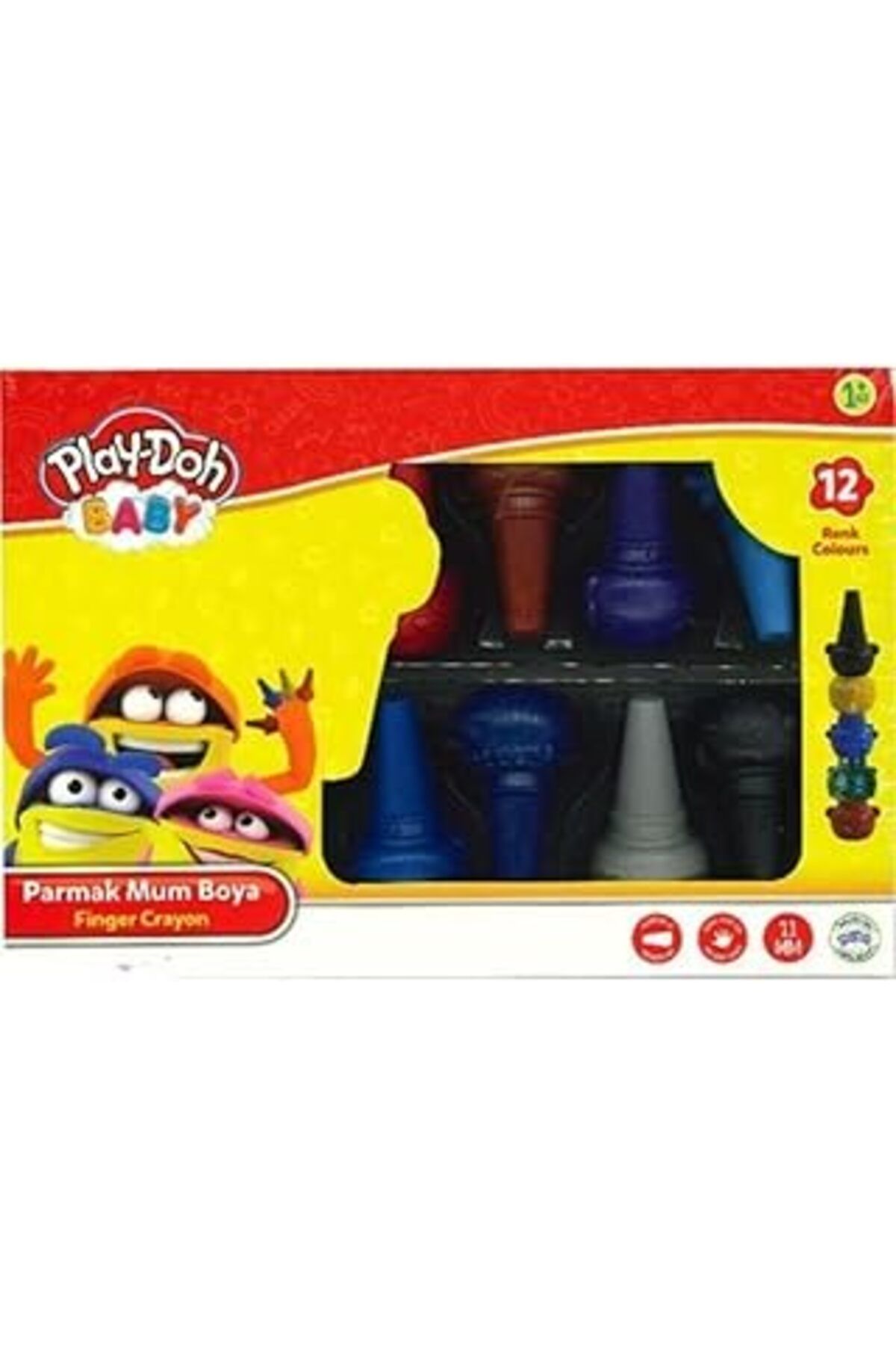 nazeninstoğu PLAY-DOH BABYPARMAK MUM BOYA 12...