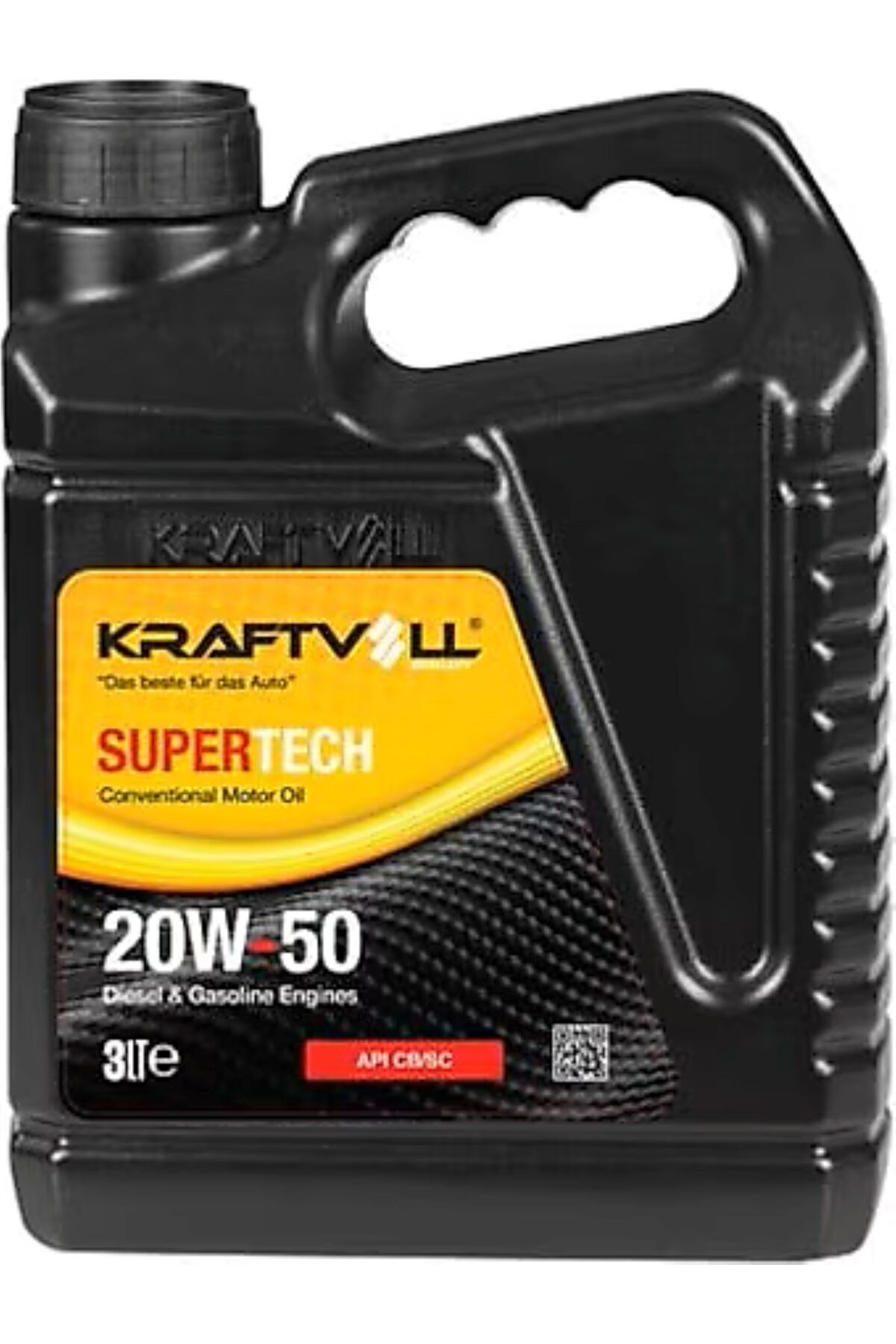 Kraftvoll SAE 20W-50 CB/SCMOTOR YAĞI 3L (Ü.T...