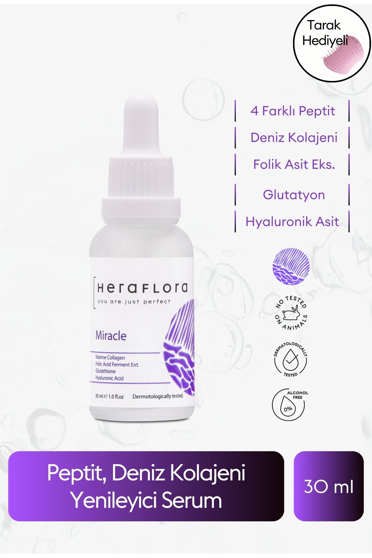 Heraflora Miracle Kolajen,Bacillus Ferment Ek...