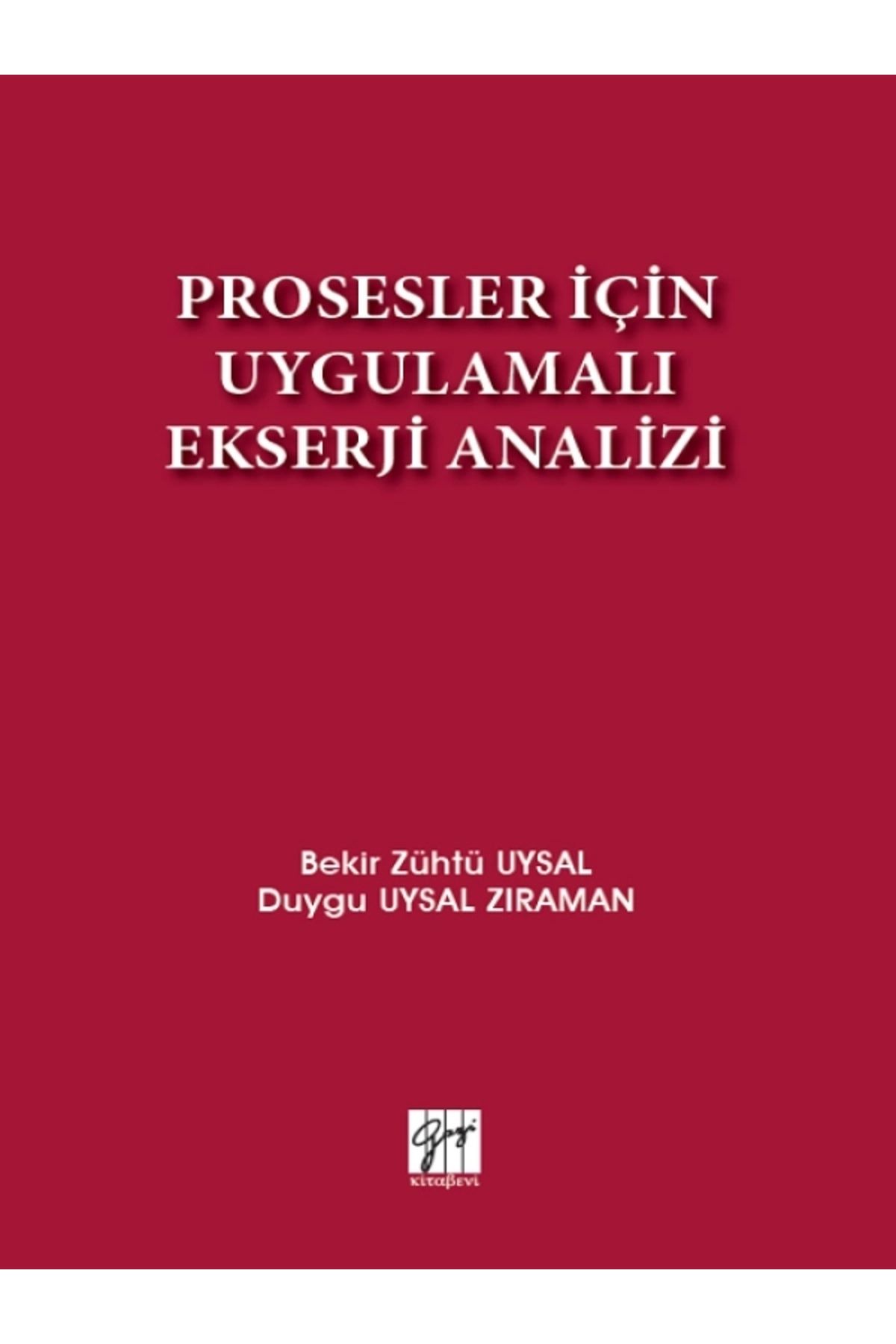 Gazi Kitabevi Prosesler IçinUygulamalı Ekserj...