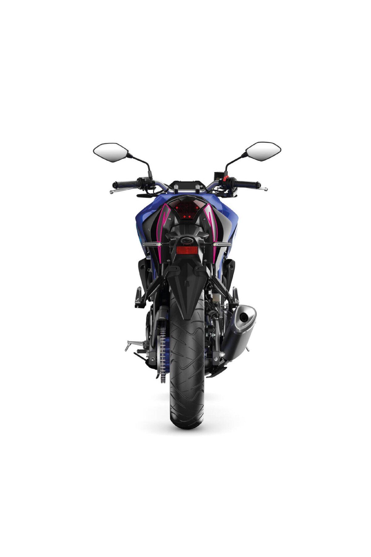 Yamaha MT-25 2020-2024 Arka Kuyruk Altı Karbon Sticker Etiket Modeli