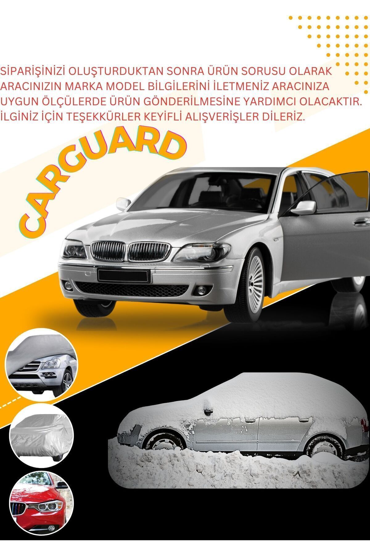 CarGuard Tüm Sedan Araçlarile Uyumlu ile Uyum...