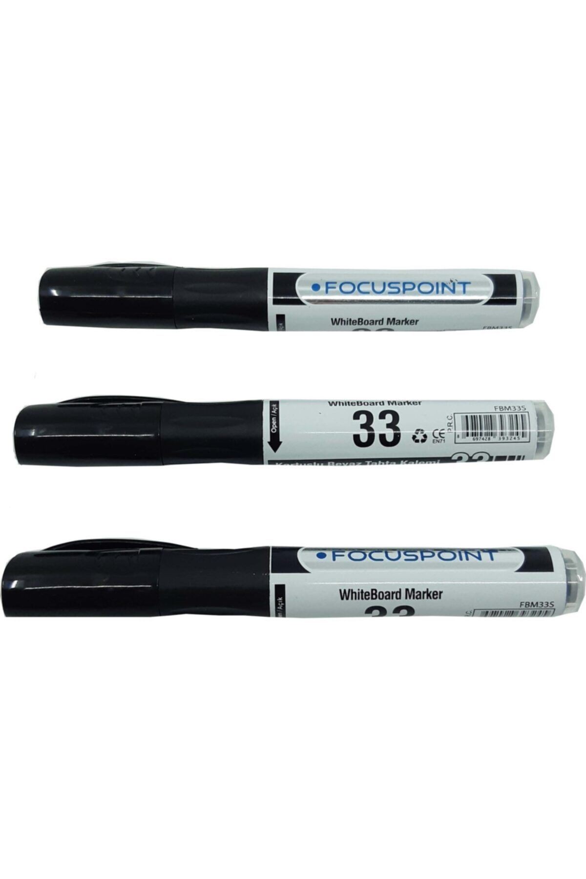 Focuspoint Tahta Kalemi Siyah Renk