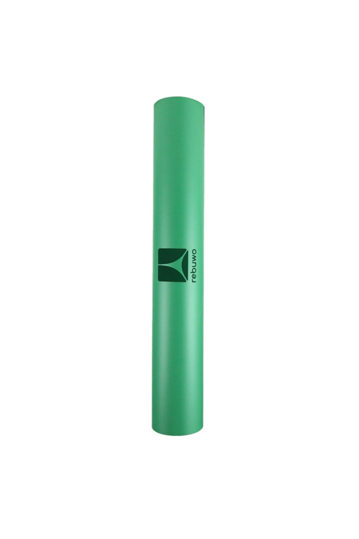 Rebuwo Özel Tasarımlı Kauçuk Yoga Mat Pilates Mat Yeşil