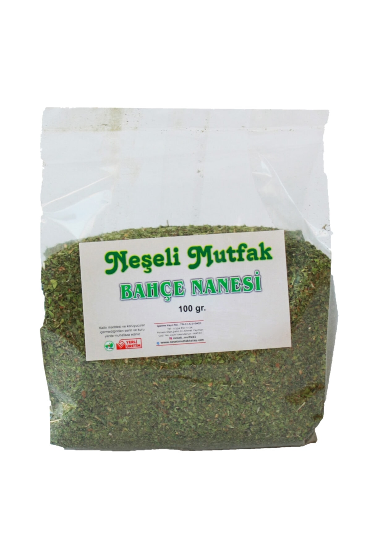 Neşeli Mutfak Hatay Bahçe Nanesi 100 Gr