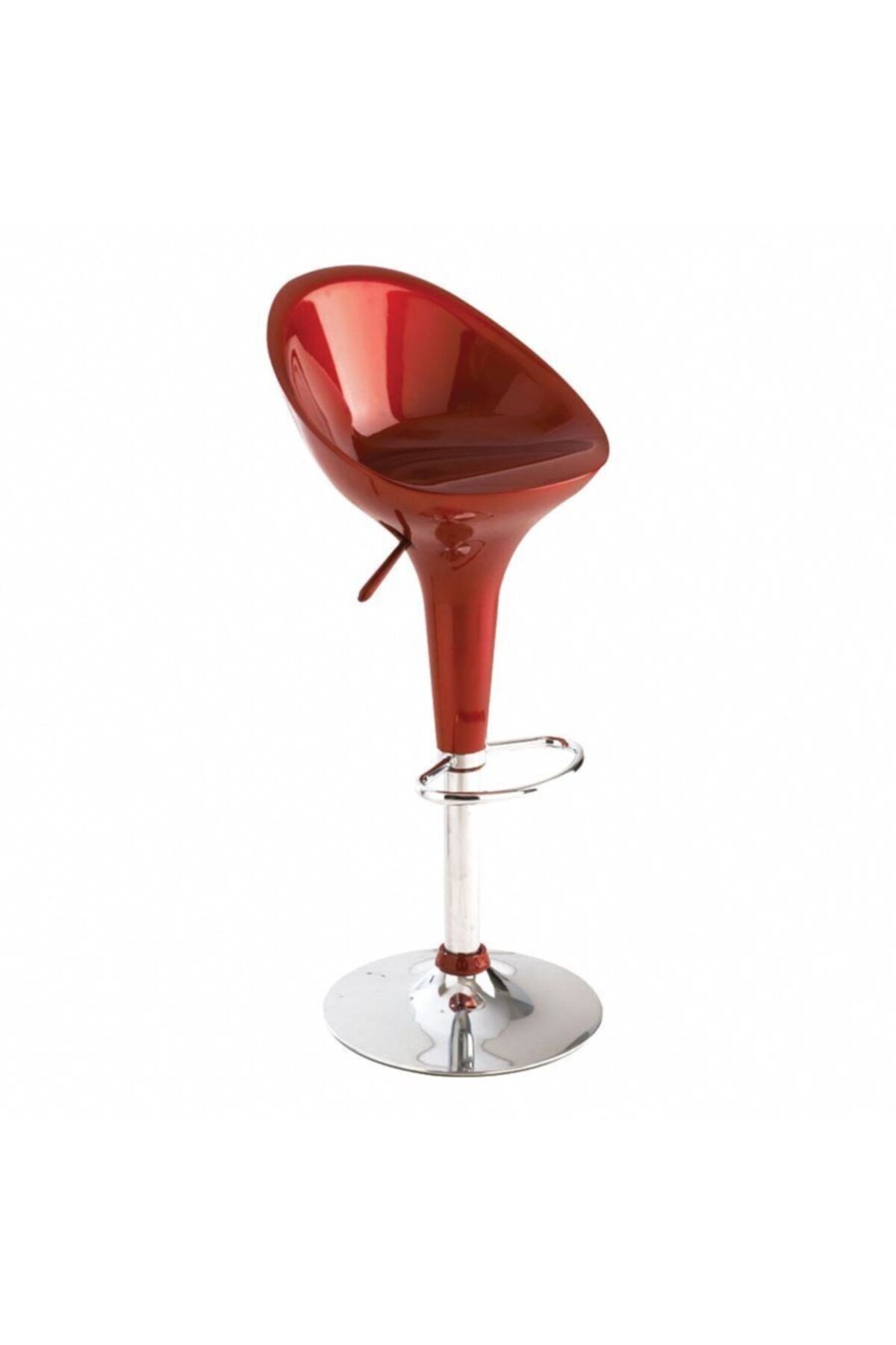Colours Yüksek Bar Taburesi Kırmızı