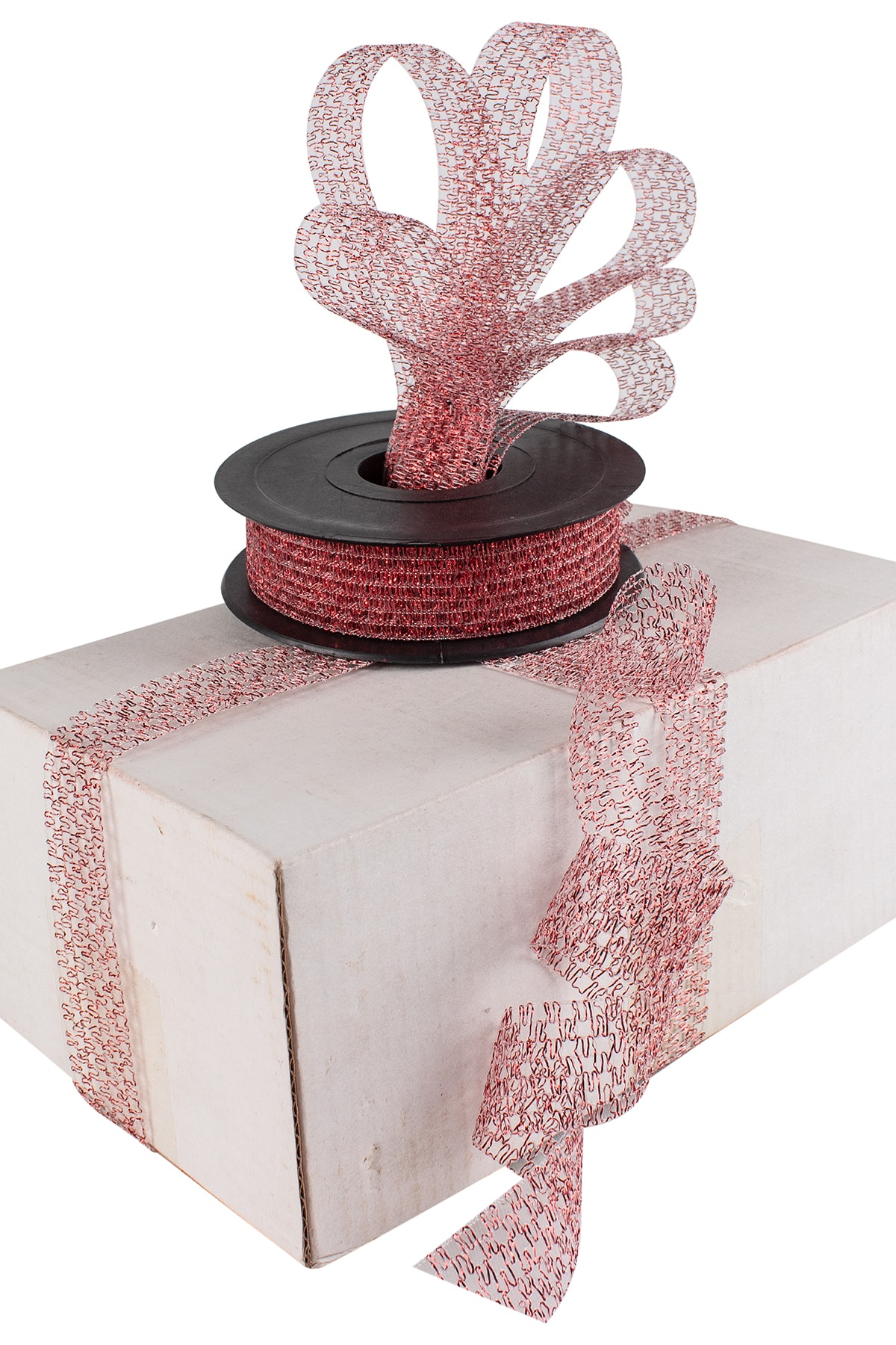 Kına Atölyesi Fileli Kanaviçe Simli Kurdela 20mt 2cm