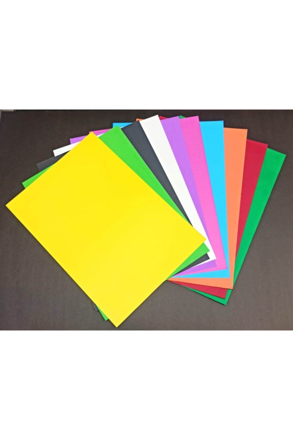 TML Fon Kartonu A4 24x34 cm 10 Lu Paket Farklı Renk