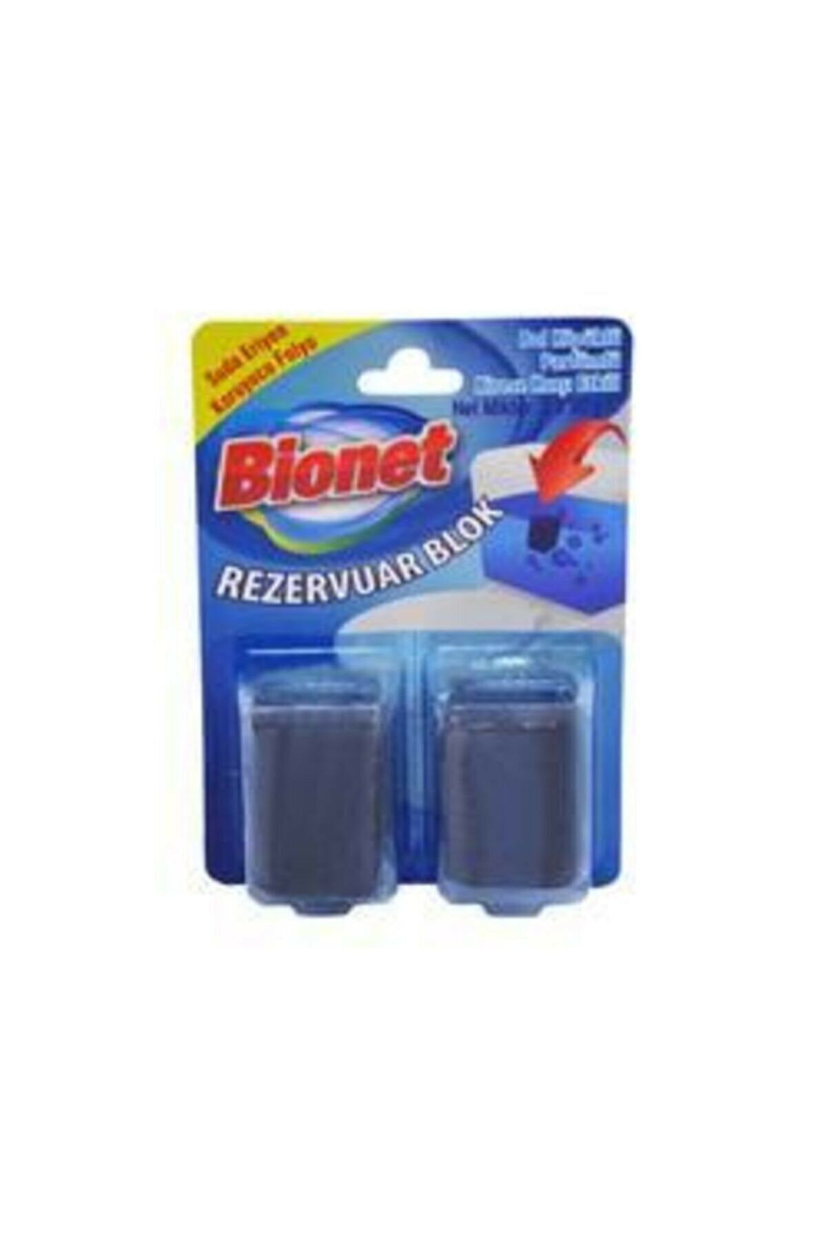 Bionet Rezervuar Küp Aktif Temizlik 2 Adet Koku Giderici Tablet Klozet