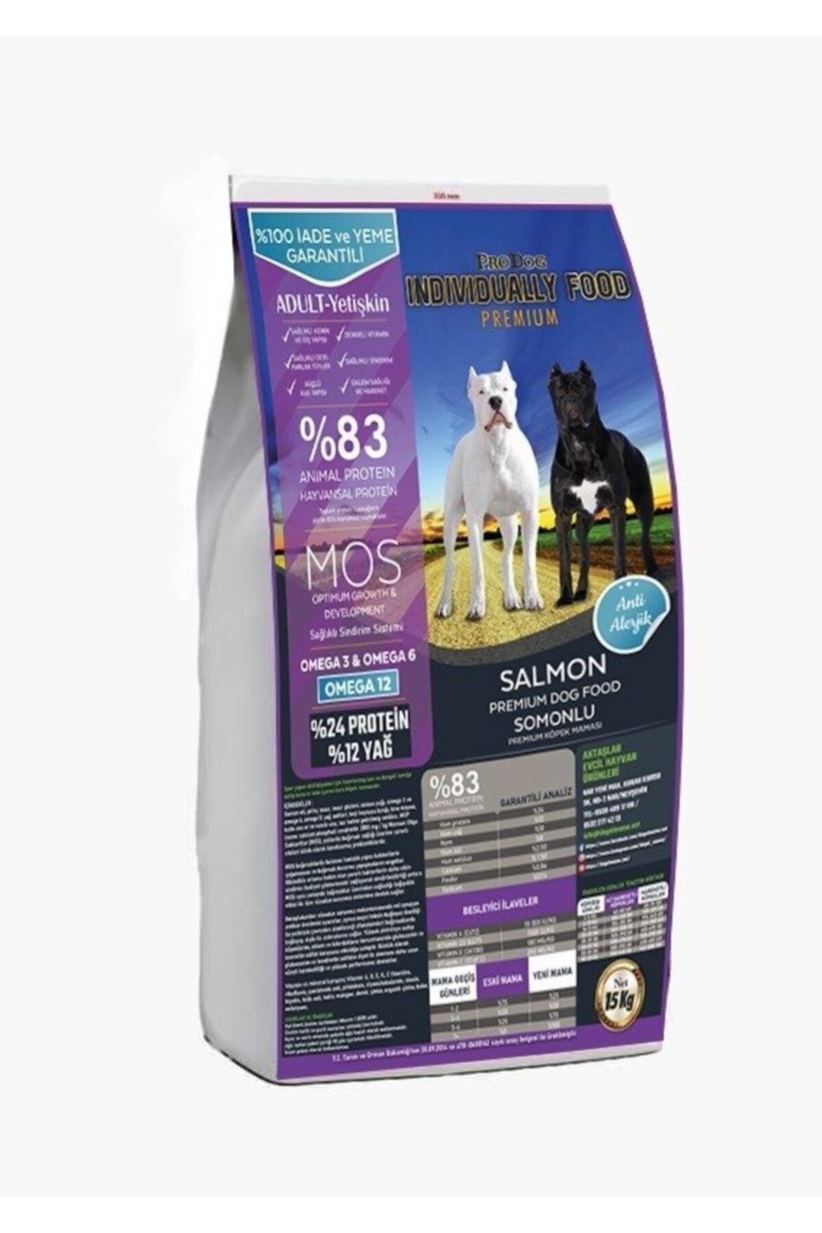 Pro Dog İndividually Premium Yetişkin Somonlu Köpek Maması