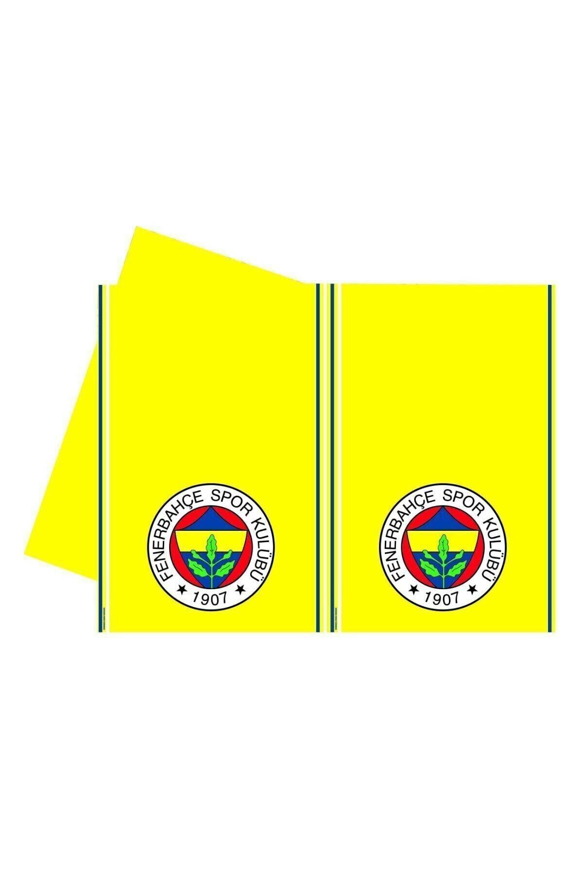 sy süsyağmuru Fenerbahçe Baskılı Plastik Masa Örtüsü 120x180 Cm