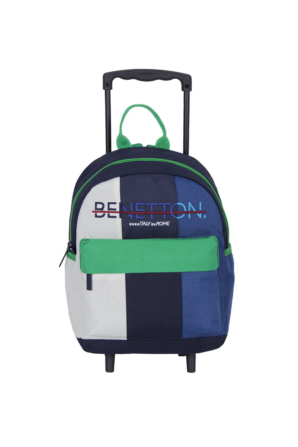 United Colors of Benetton Çekçekli Anaokulu Çantası 70390 Lacivert