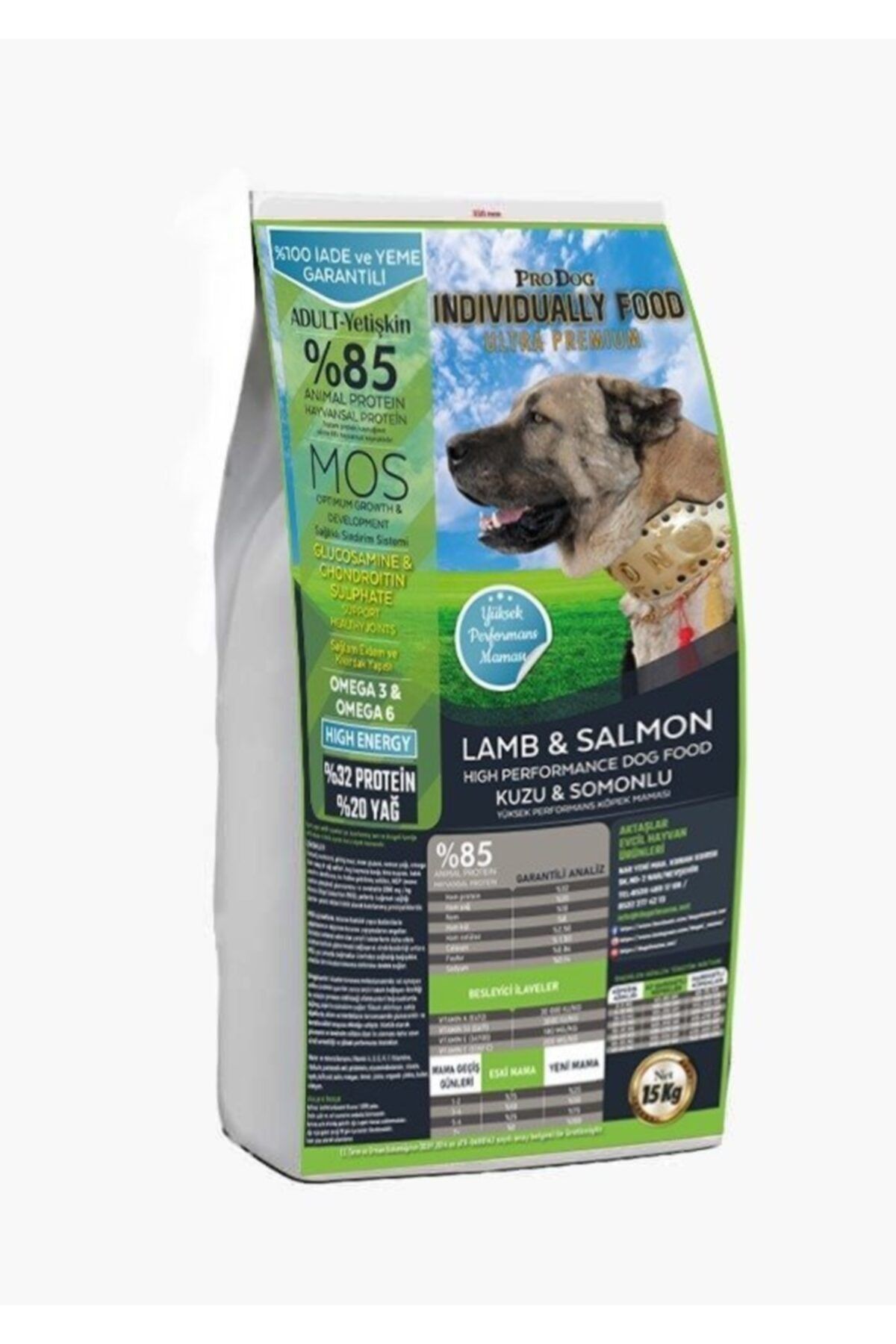 Pro Dog İndividually Ultra Premium Kuzulu & Somonlu Yetişkin Köpek Maması