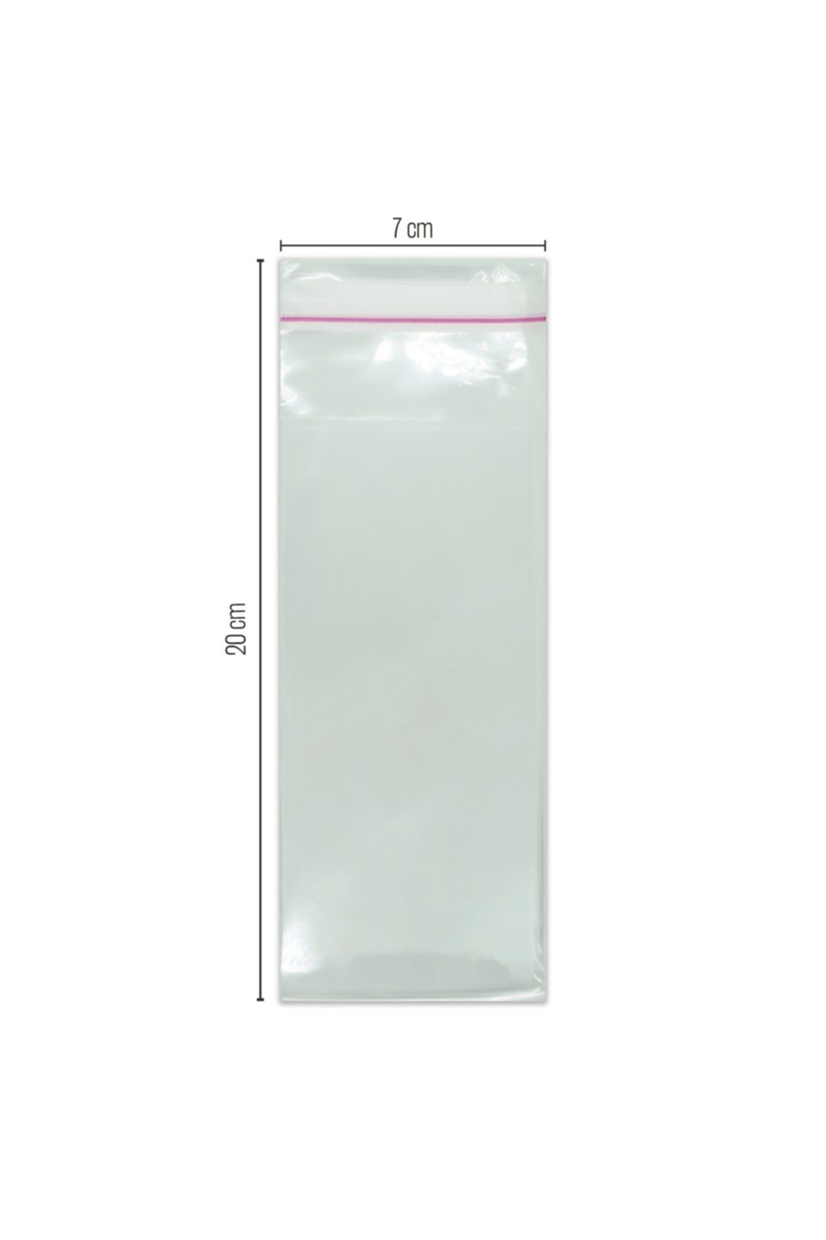 paketlemetezgahı 7*20 Bantlı Opp (parlak) Jelatin 1000 Adet