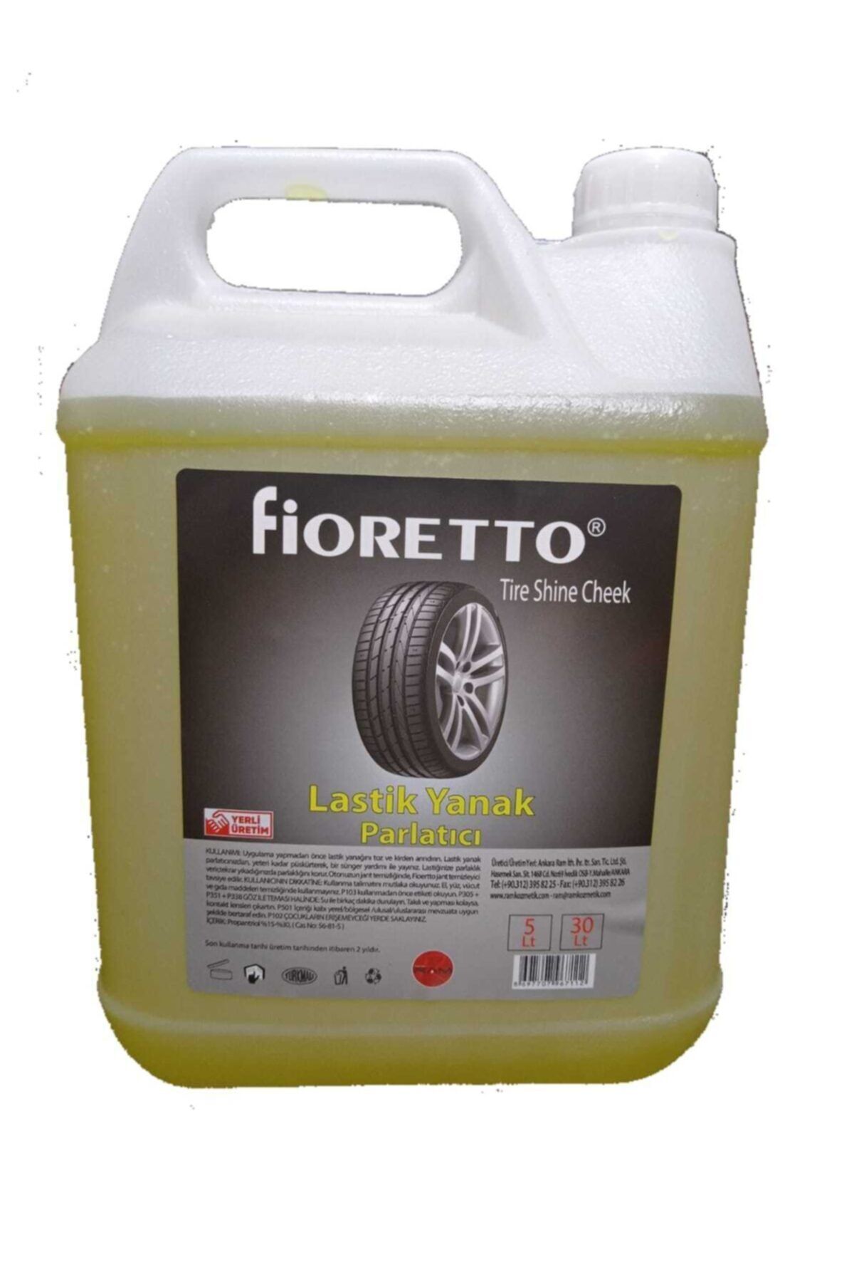 fioretto Lastik Yanak Parlatıcı