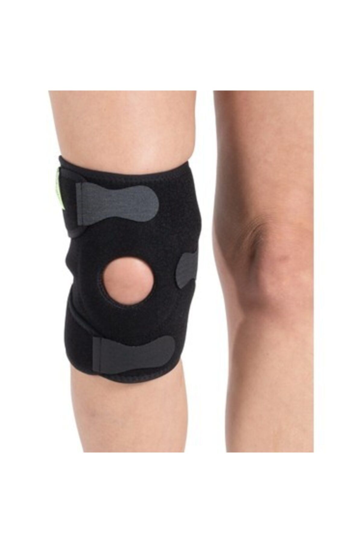 AKMTEKS Kısa Patella Desteli Dizlik Menisküs Dizlik Diz Bandajı Bandı Diz Için Patella Destekli Bandaj